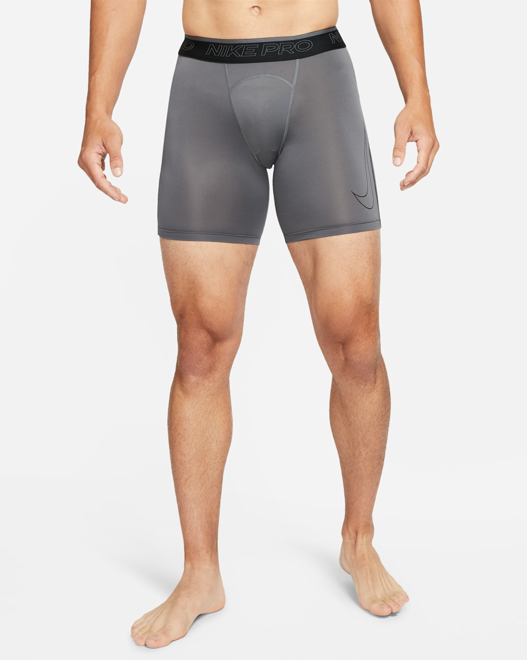 Shorts para hombre Nike Pro Dri-FIT - Gris hierro/Negro/Negro