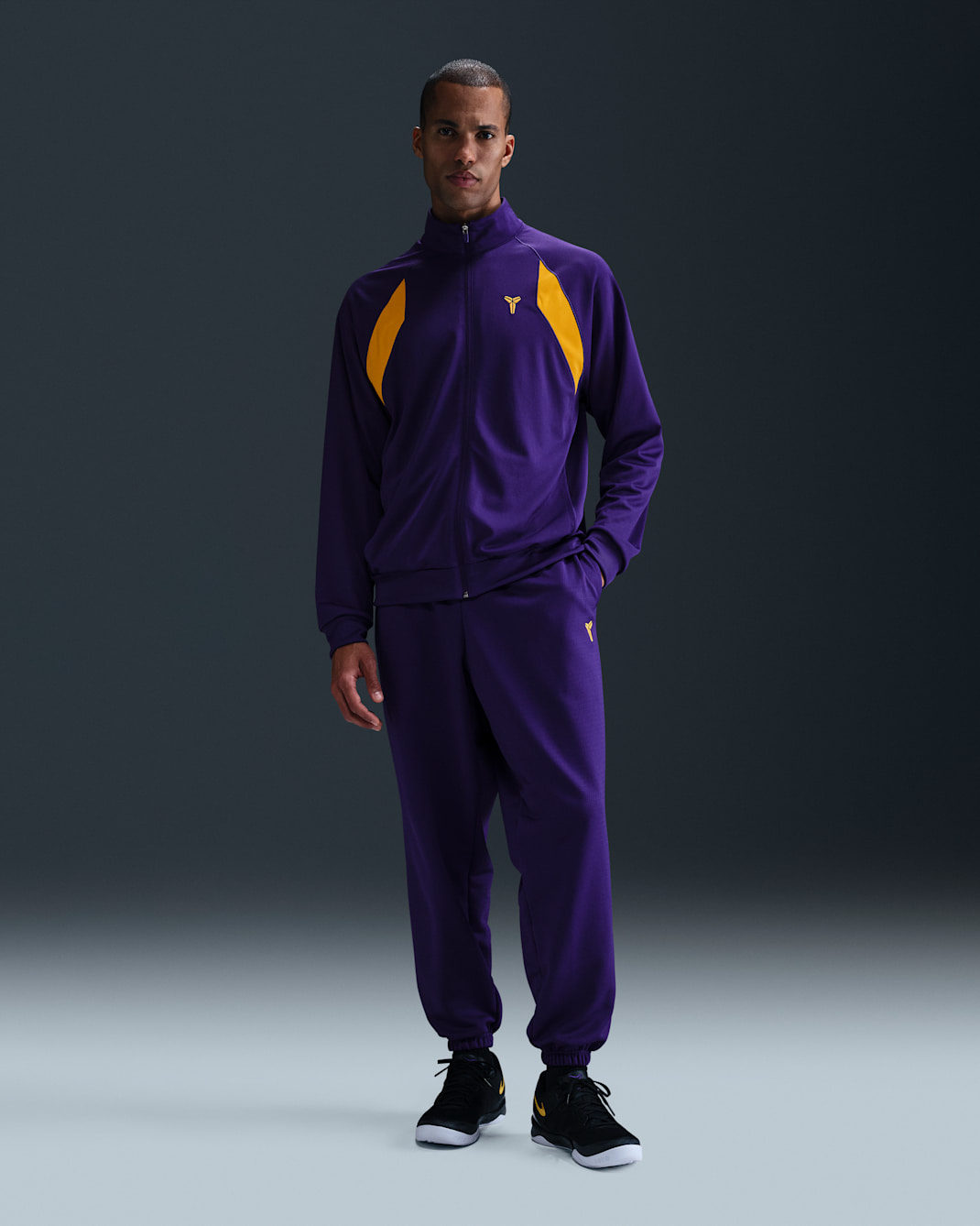 Kobe Therma-FIT basketbalbroek - Court Purple/University Gold/University Gold