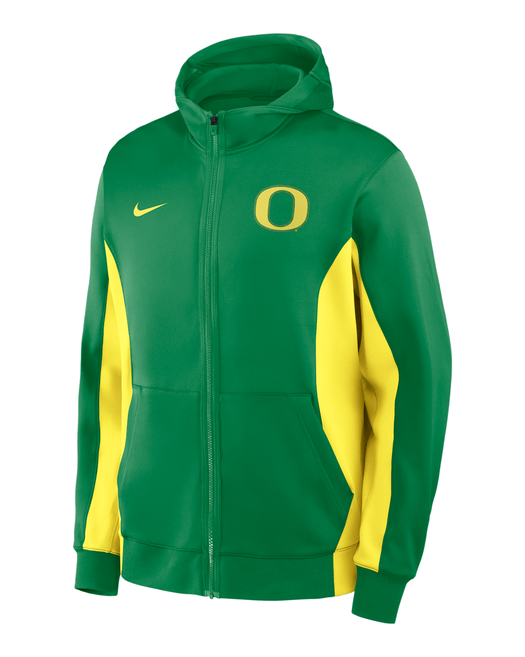 Oregon Game Men's Nike Dri-FIT College Full-Zip Hooded Jacket - Green