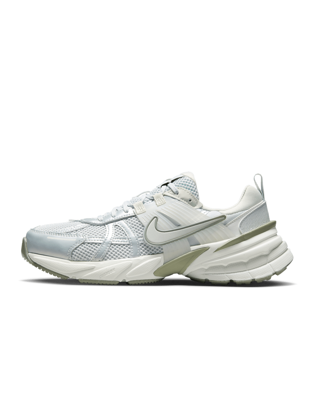 Nike V2K Run Women's Shoes - Photon Dust/Summit White/Light Army/Light Silver