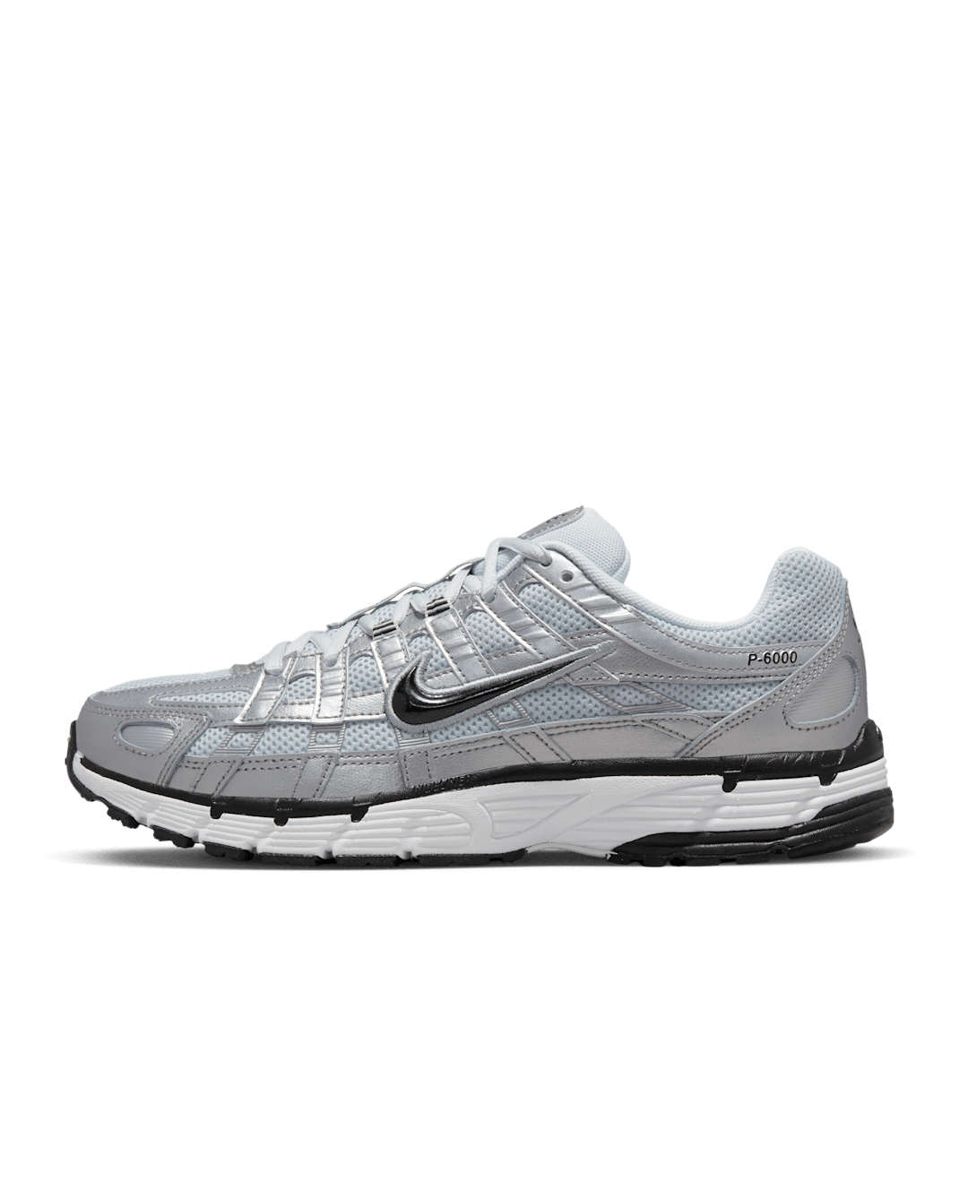 Nike P-6000 Schoenen - Wit/Metallic Silver/Pure Platinum/Zwart