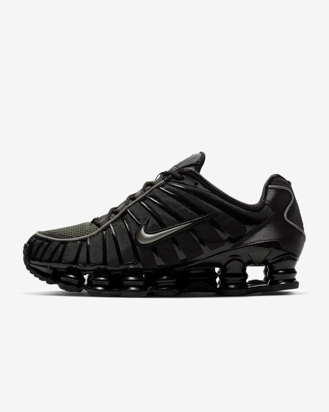Nike Shox TL Men's Shoe - Black/Cargo Khaki/Metallic Pewter