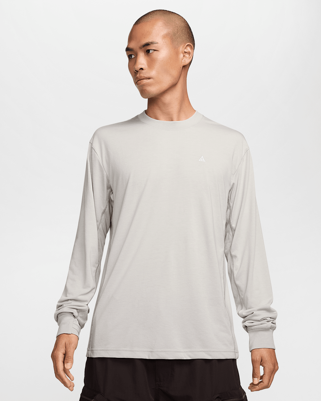 Playera de manga larga UV Dri-FIT ADV para hombre Nike ACG "Goat Rocks" - Mena de hierro claro/Blanco cumbre