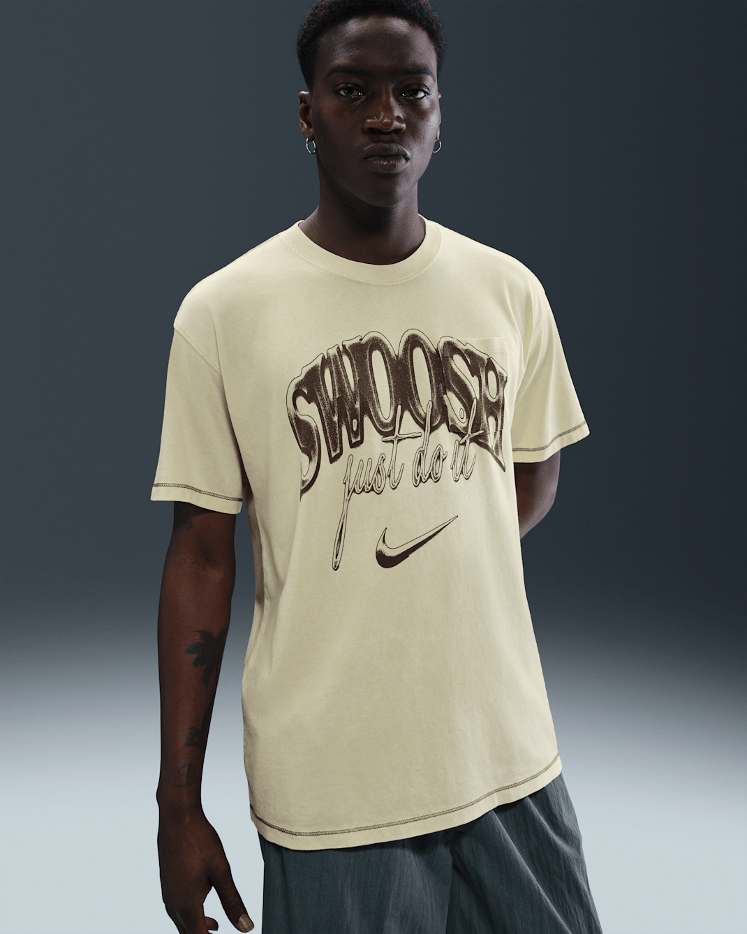 Nike Sportswear Max90 Tişört - Light Khaki