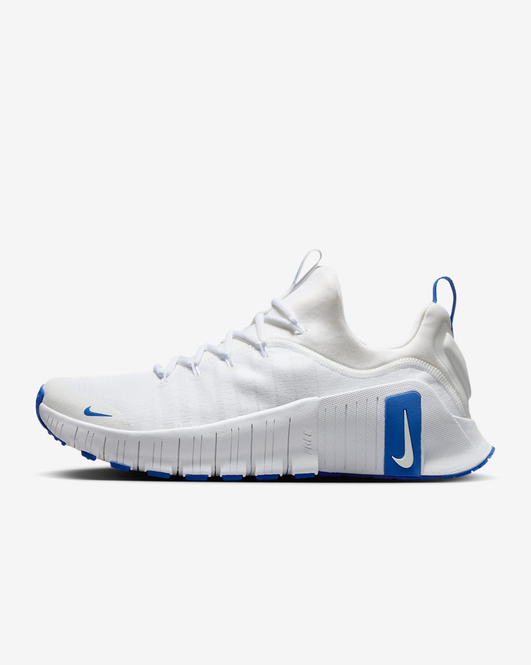 Nike Free Metcon 6 Men's Workout Shoes - White/White/Game Royal