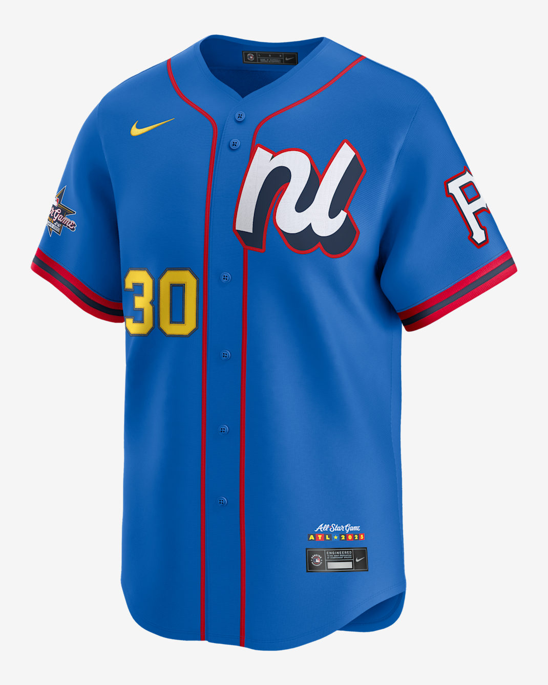 Paul Skenes National League 2025 Home Run Derby Men's Nike Dri-FIT ADV MLB Limited Jersey - Blue