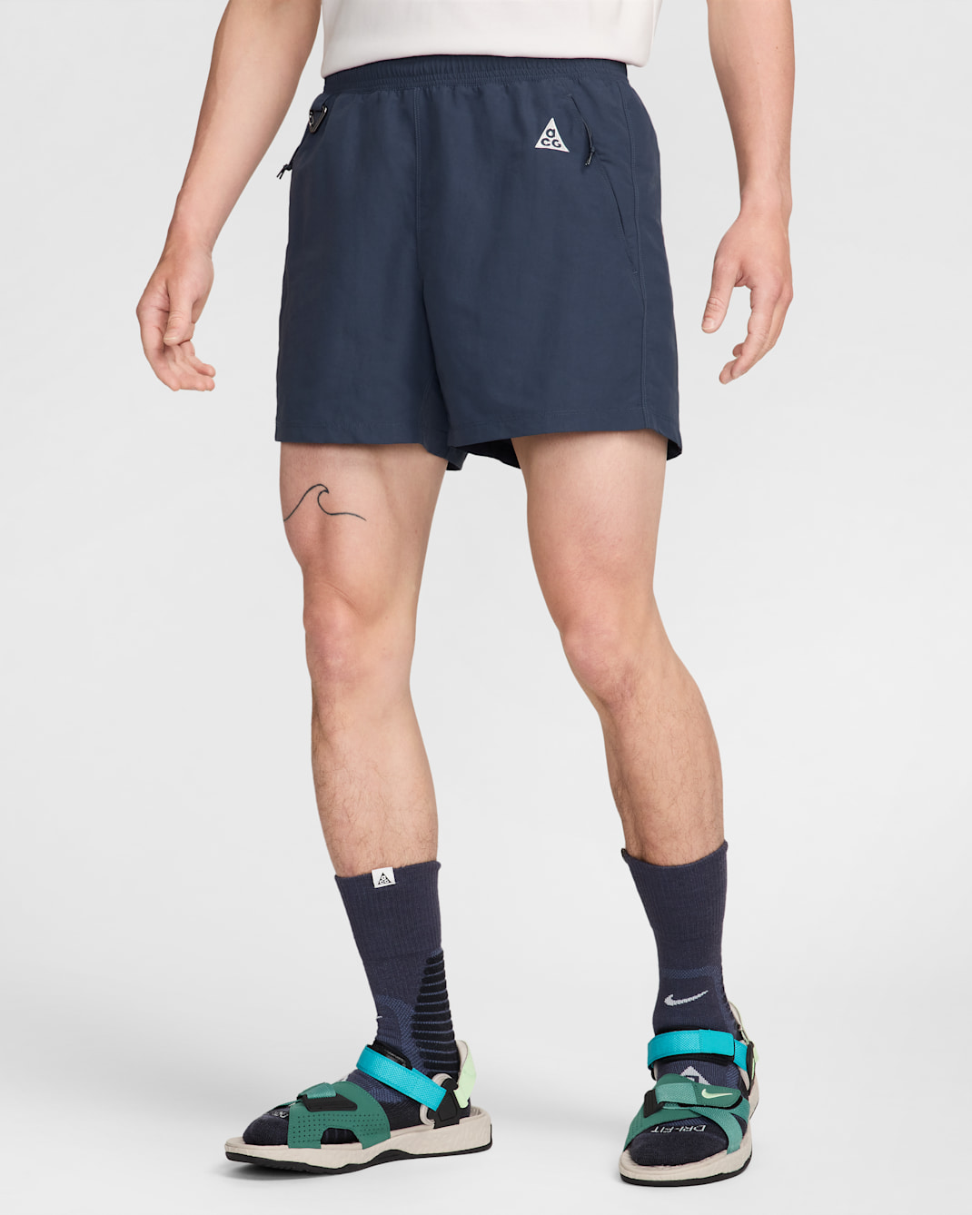 Nike ACG 'Reservoir Goat' Men's Shorts - Thunder Blue/Summit White