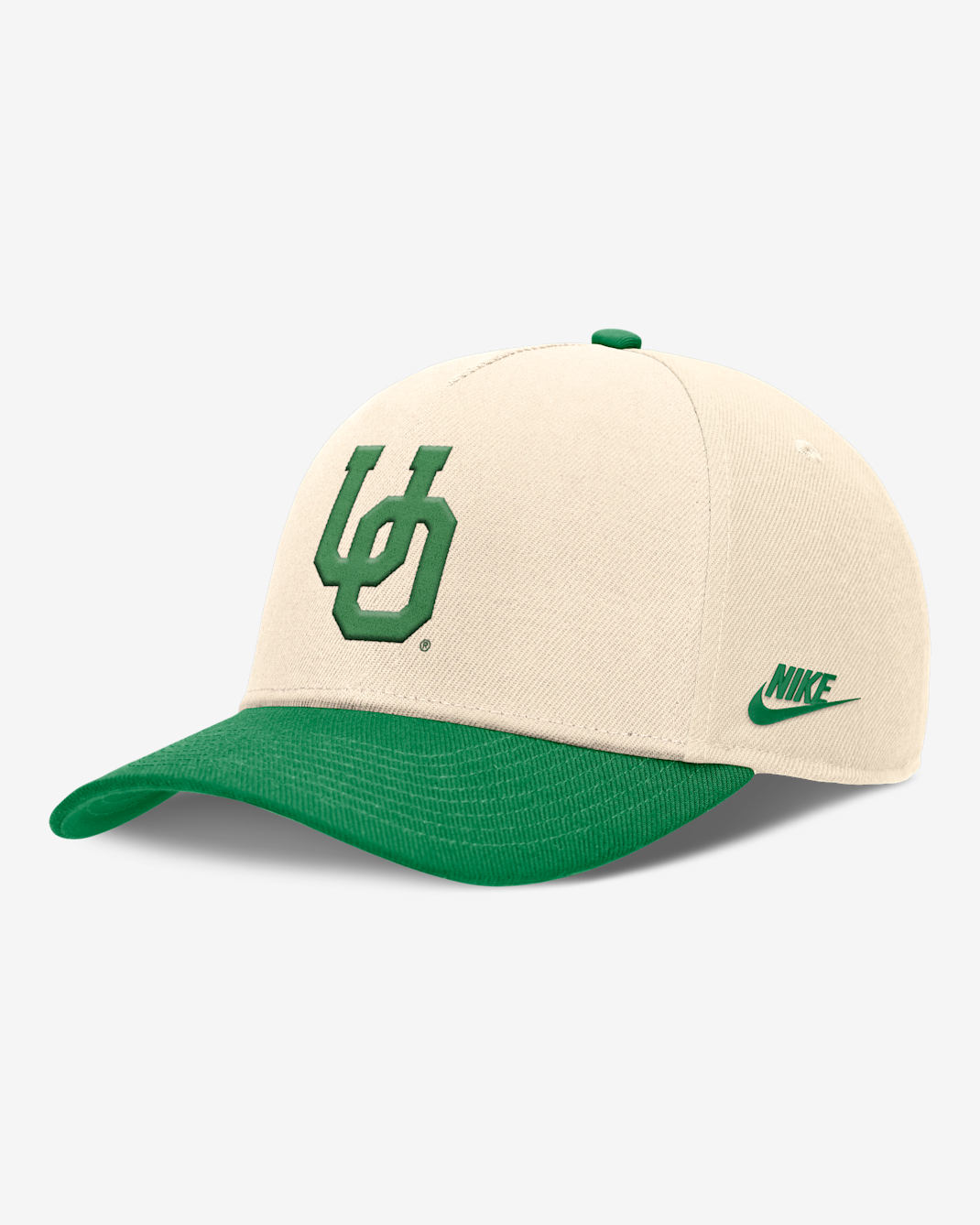 Oregon Primetime Rise Academic Men's Nike Dri-FIT College Adjustable Hat - Natural
