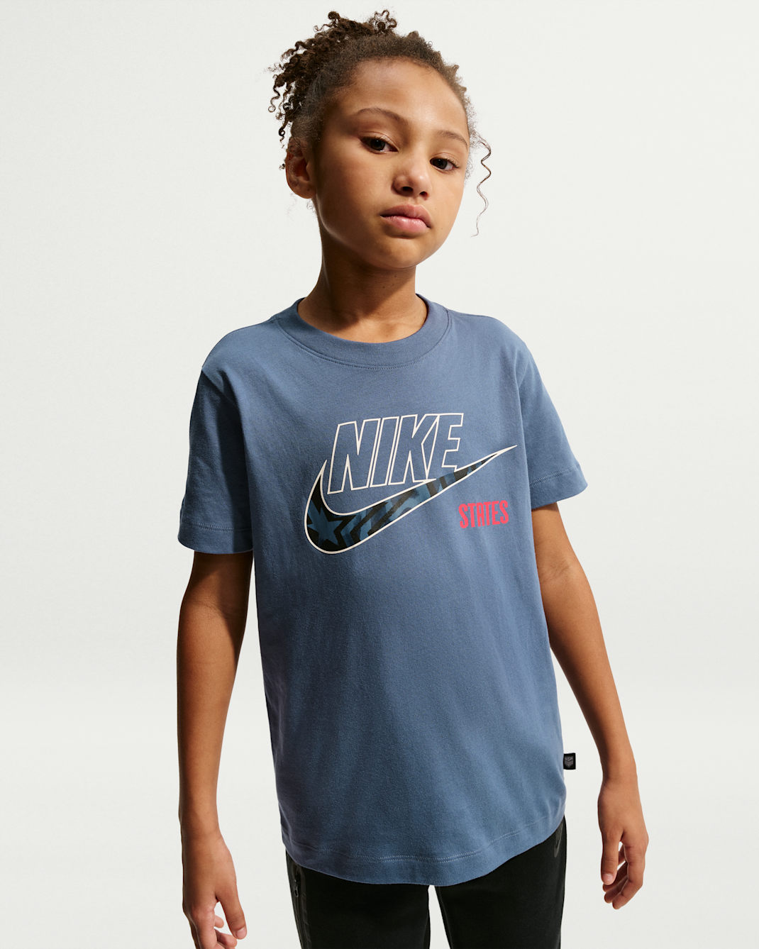 USMNT Big Kids' Nike Soccer T-Shirt - Diffused Blue
