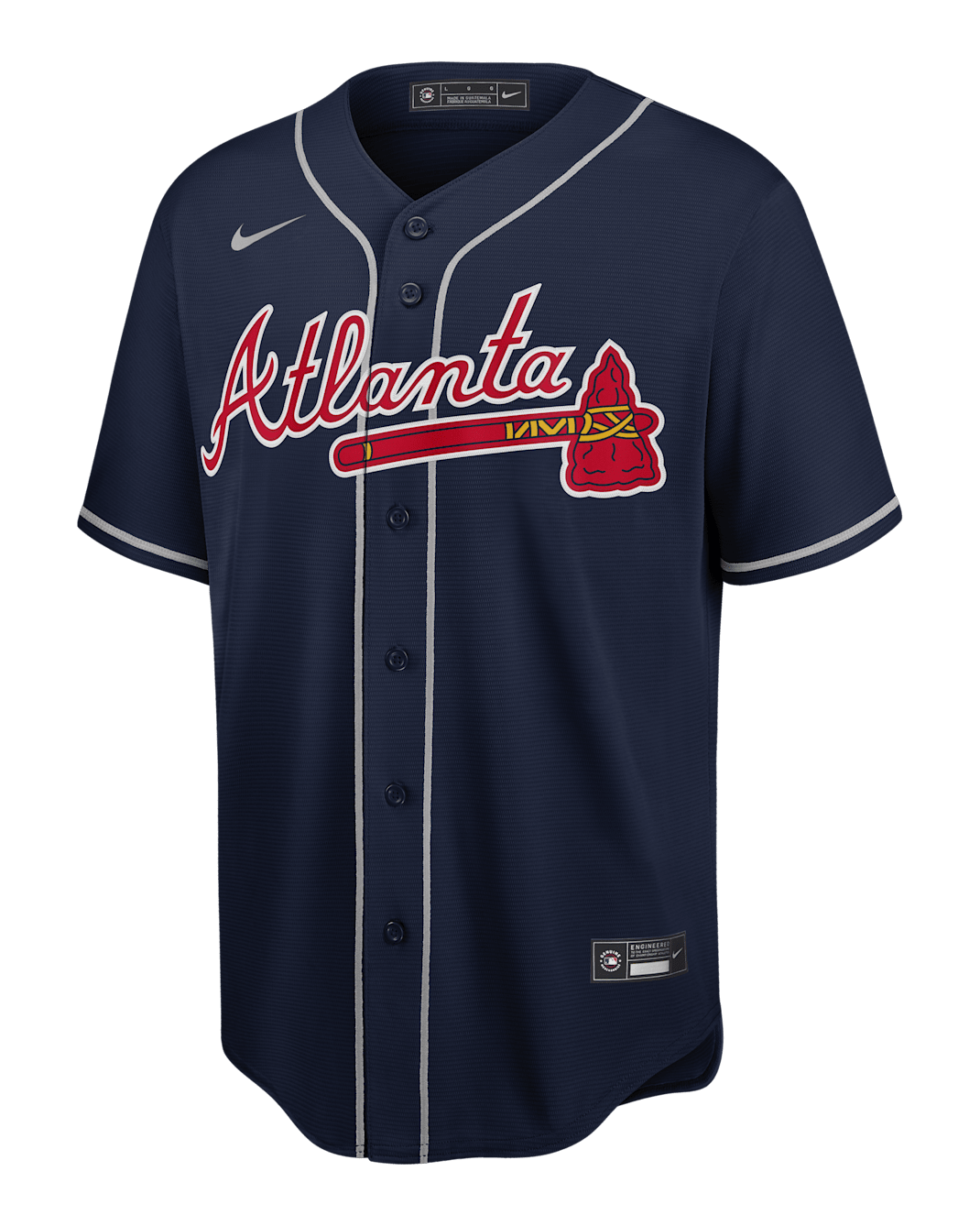 MLB Atlanta Braves (Ronald Acuña Jr.)Jersey de béisbol Replica para hombre - Azul marino