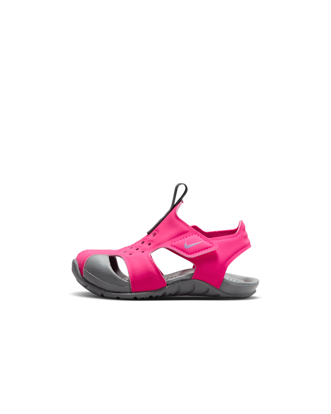 Badtoffla Nike Sunray Protect 2 för baby/små barn - Hyper Pink/Smoke Grey/Fuchsia Glow