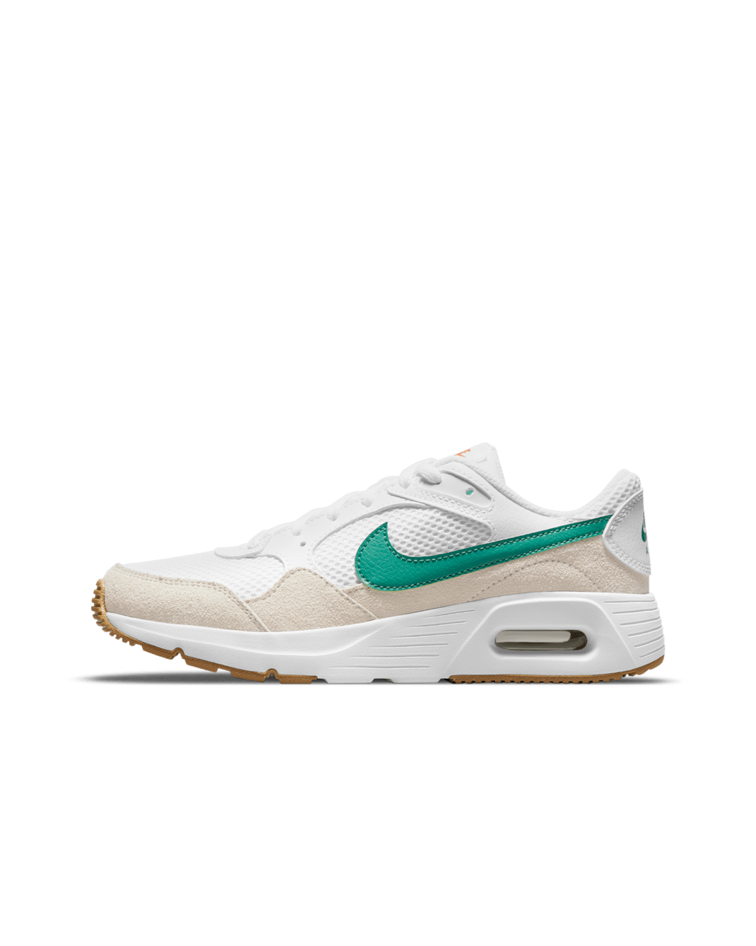 Nike Air Max SC Older Kids' Shoe - White/Summit White/Gum Light Brown/Green Noise