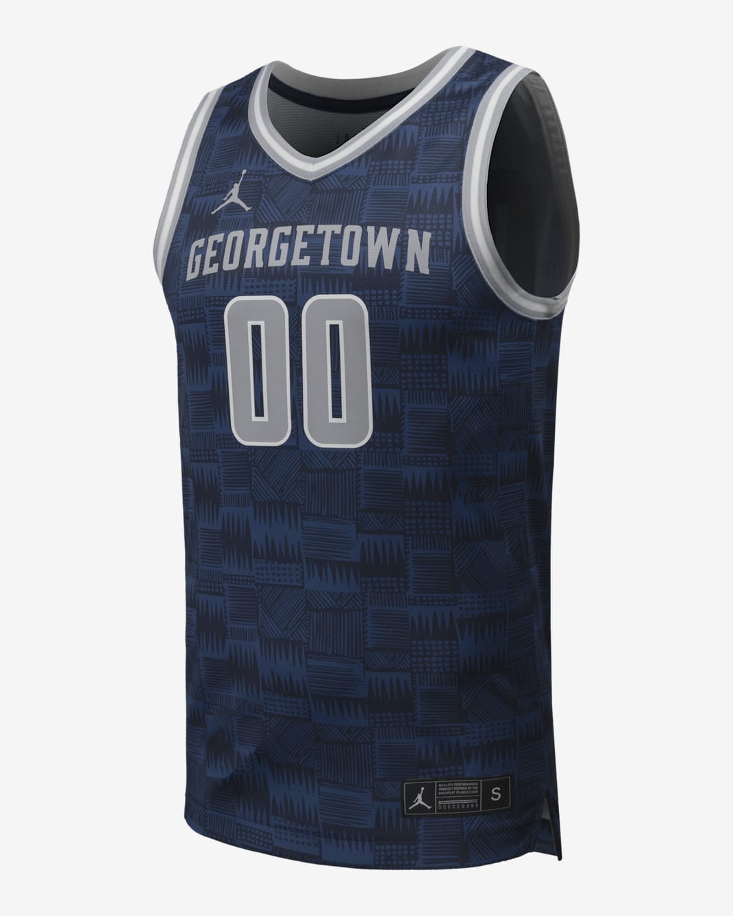 Georgetown Men's Basketball Nike College Replica Jersey - College Navy