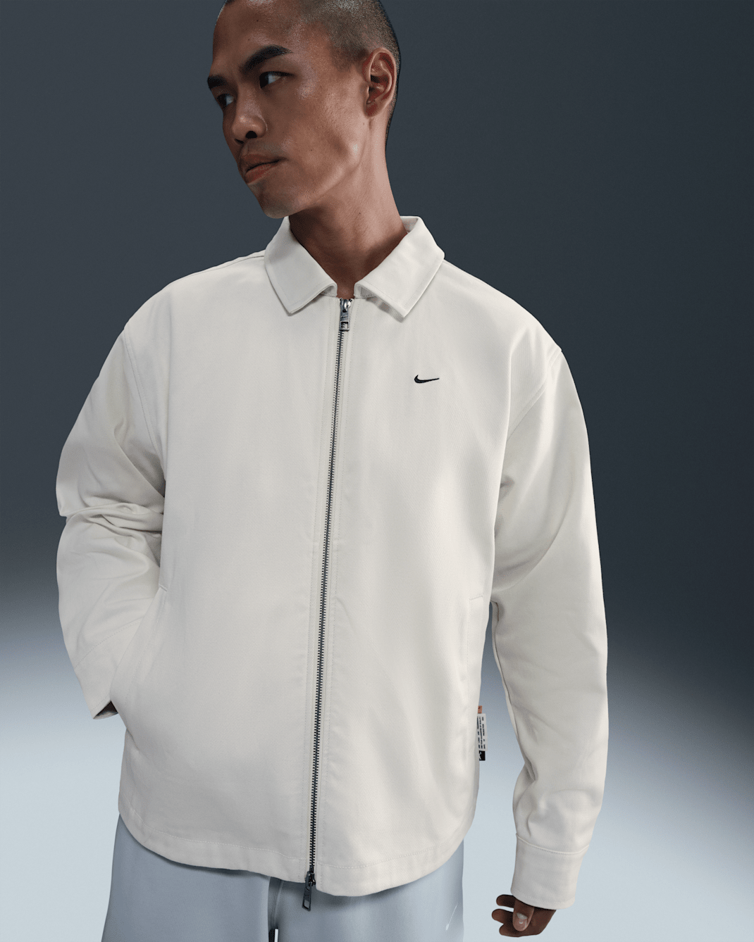 나이키 라이프 남성 필드 재킷 - 소프트 펄/블루 보이드