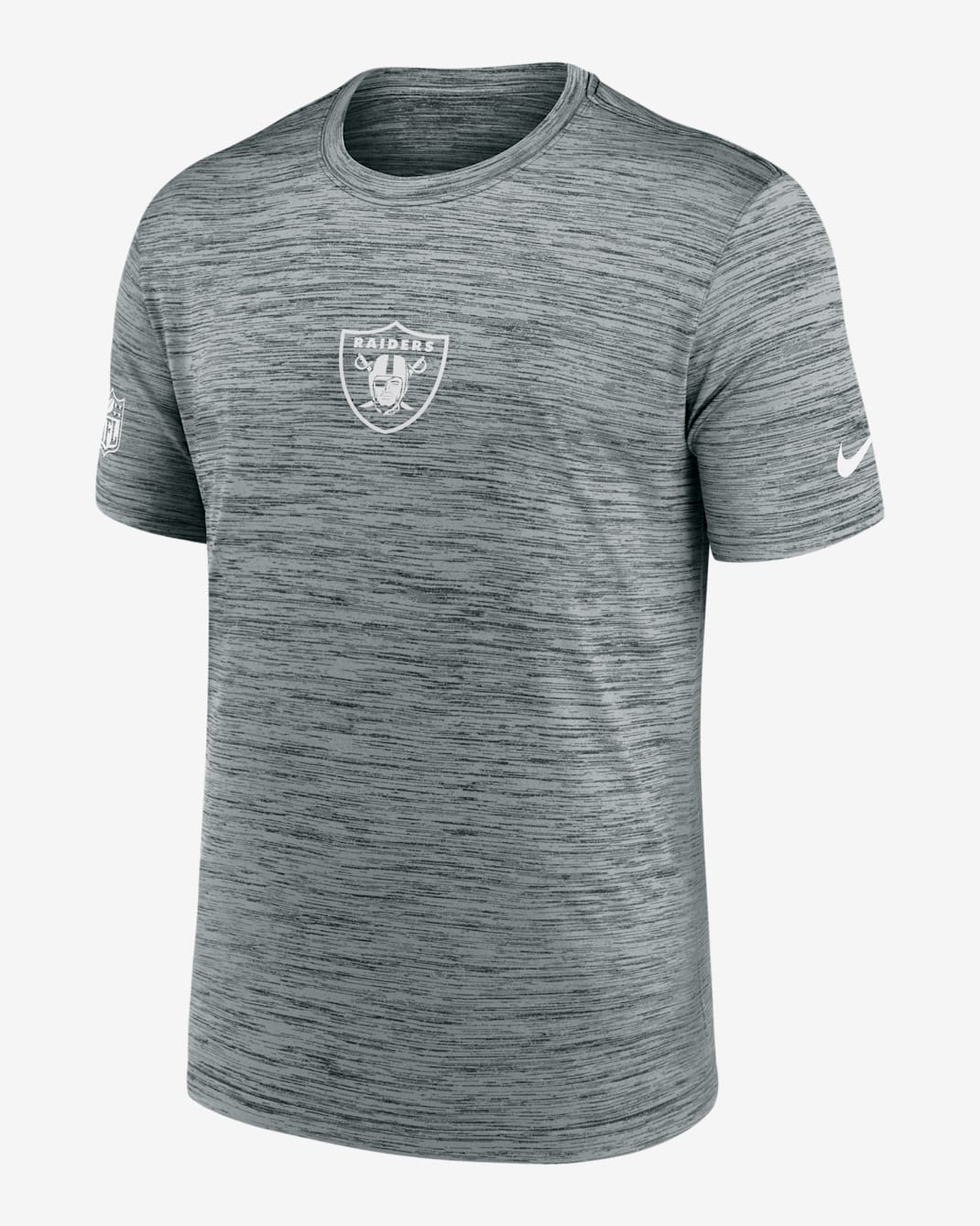 Playera Nike Dri-FIT de la NFL para hombre Las Vegas Raiders Sideline Team Issue Velocity - Gris