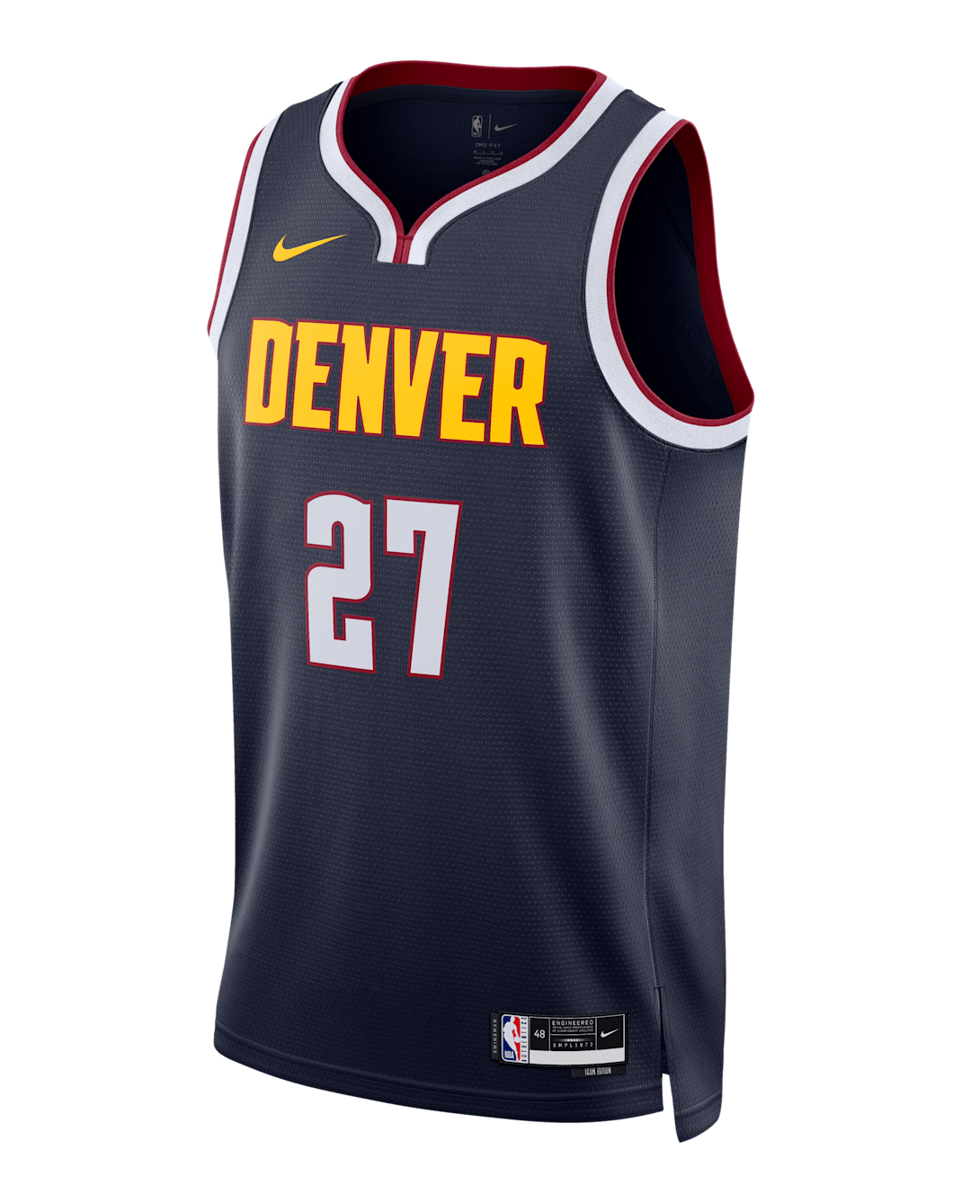 Denver Nuggets Icon Edition Men's Nike Dri-FIT NBA Swingman Jersey - College Navy