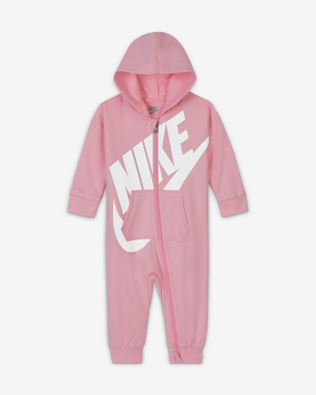 Combinaison à zip Nike pour bébé (0-12 mois) - Pink