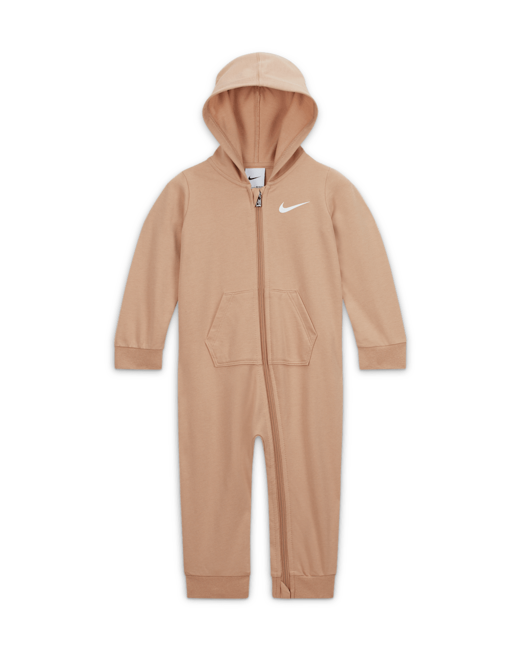 Nike Essentials Baby (12-24M) Hooded Coverall - Hemp