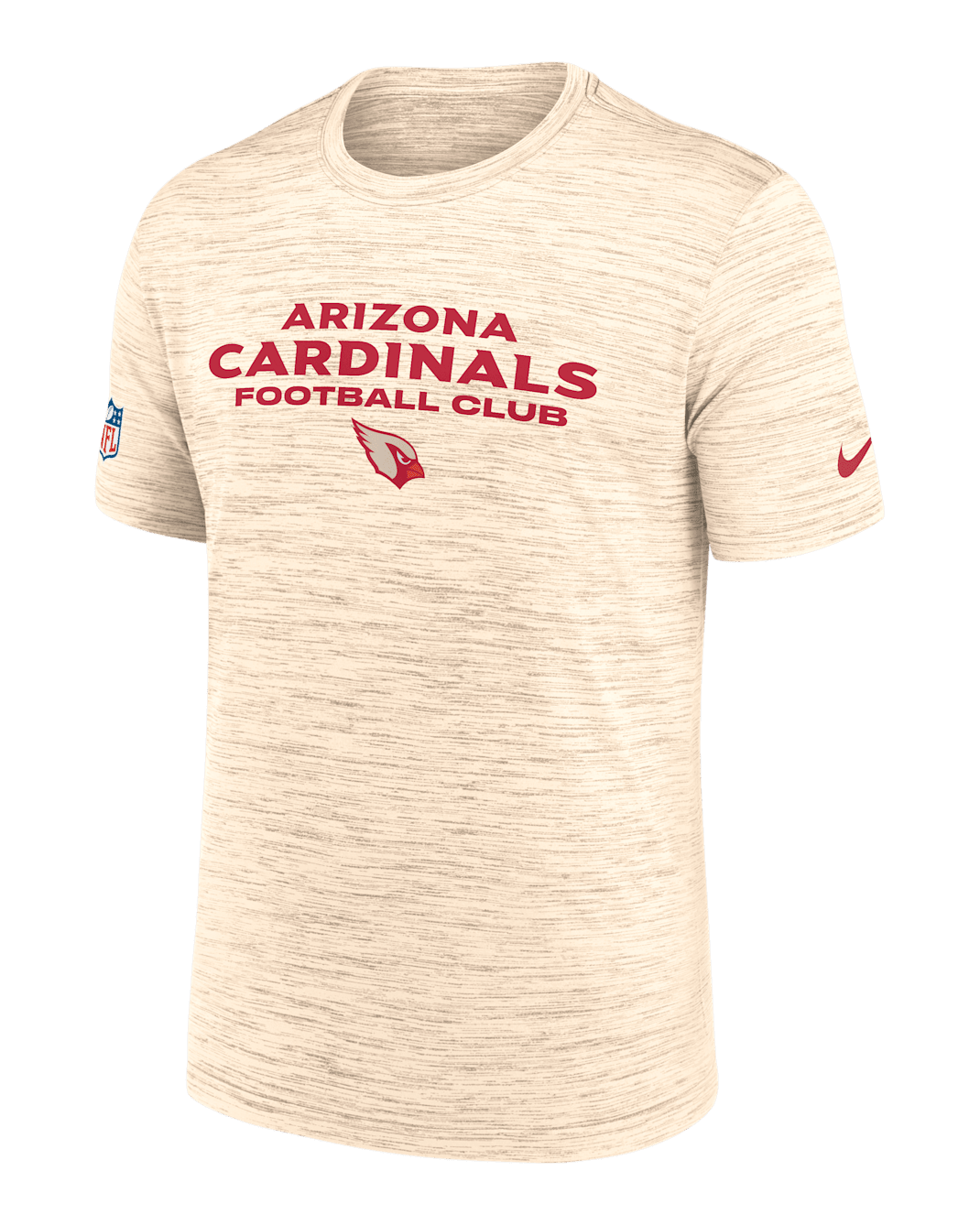 Arizona Cardinals Rivalries Collection Sideline Velocity Men's Nike Dri-FIT NFL T-Shirt - Natural