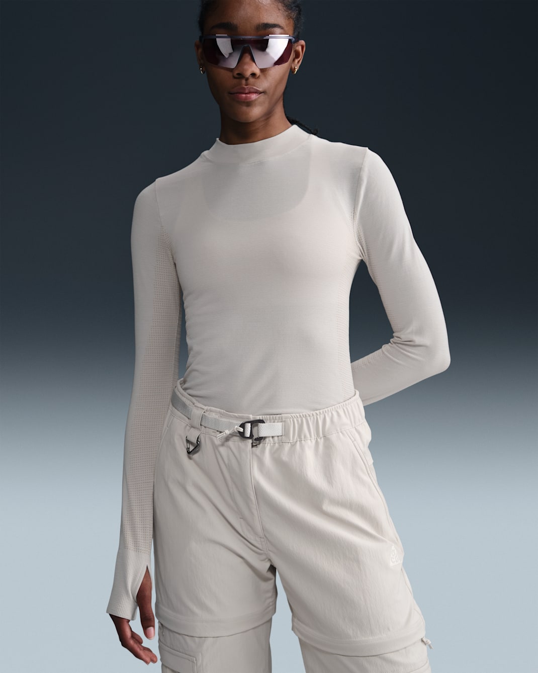 Nike ACG "Delta River" Women's Dri-FIT ADV Long-Sleeve Top - Light Orewood Brown/Khaki