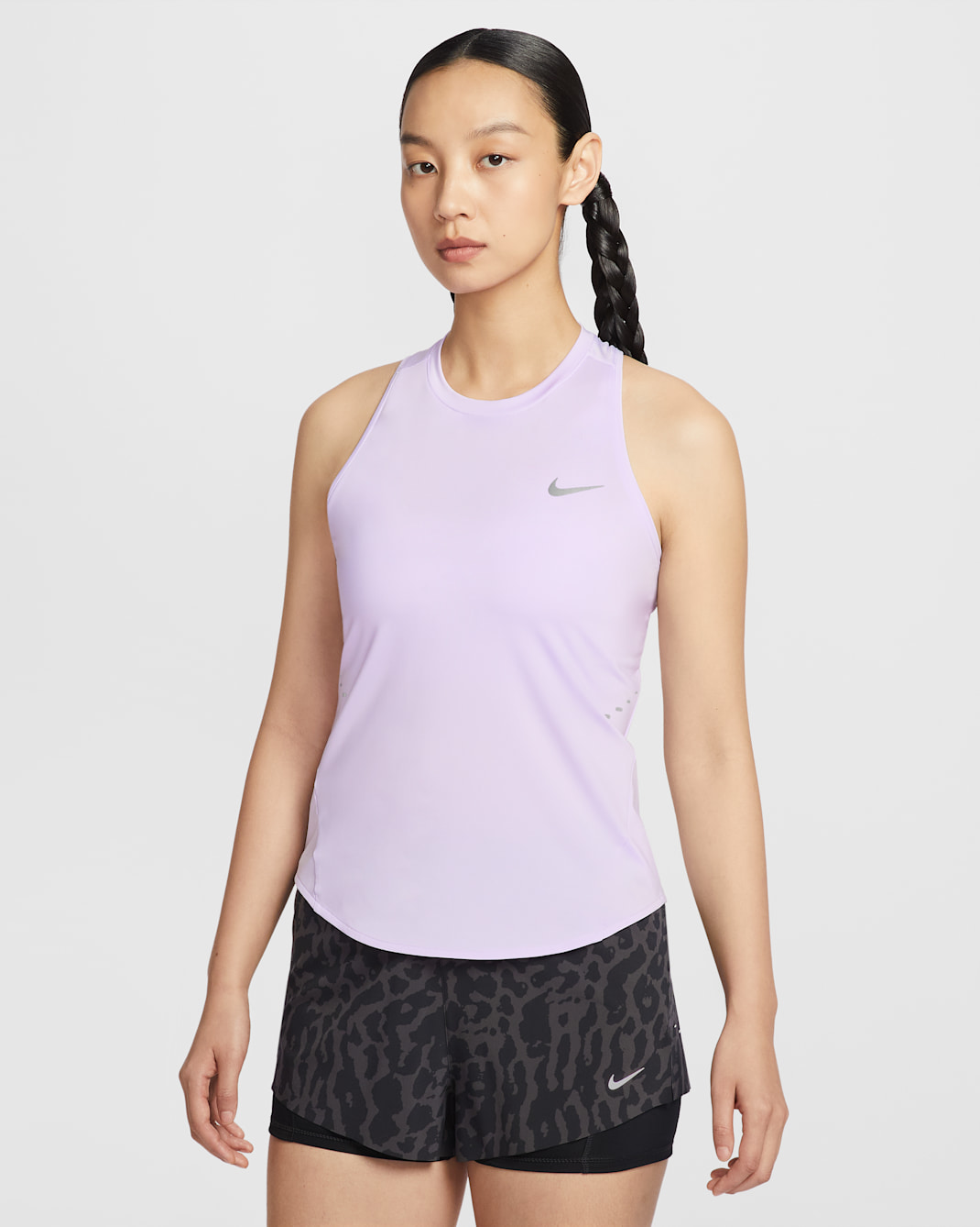 Nike Swift Women's Dri-FIT Running Tank Top - Violet Mist