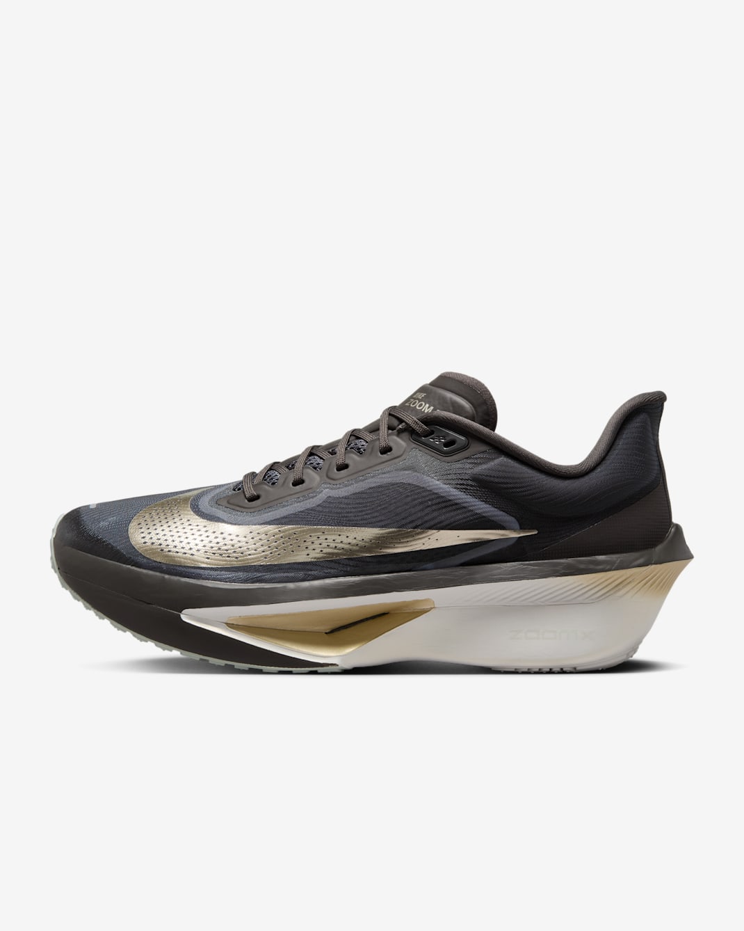 Nike Zoom Fly 6 "Jakob Ingebrigtsen" 男款路跑競速鞋 - Medium Ash/Summit White/Light Silver/Metallic Gold Grain