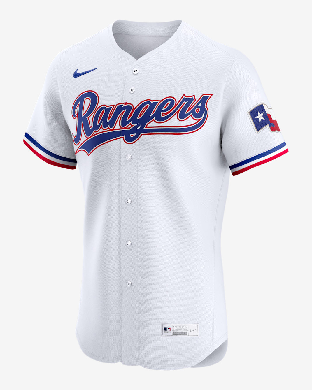 Texas Rangers Men's Nike Dri-FIT ADV MLB Elite Jersey - White