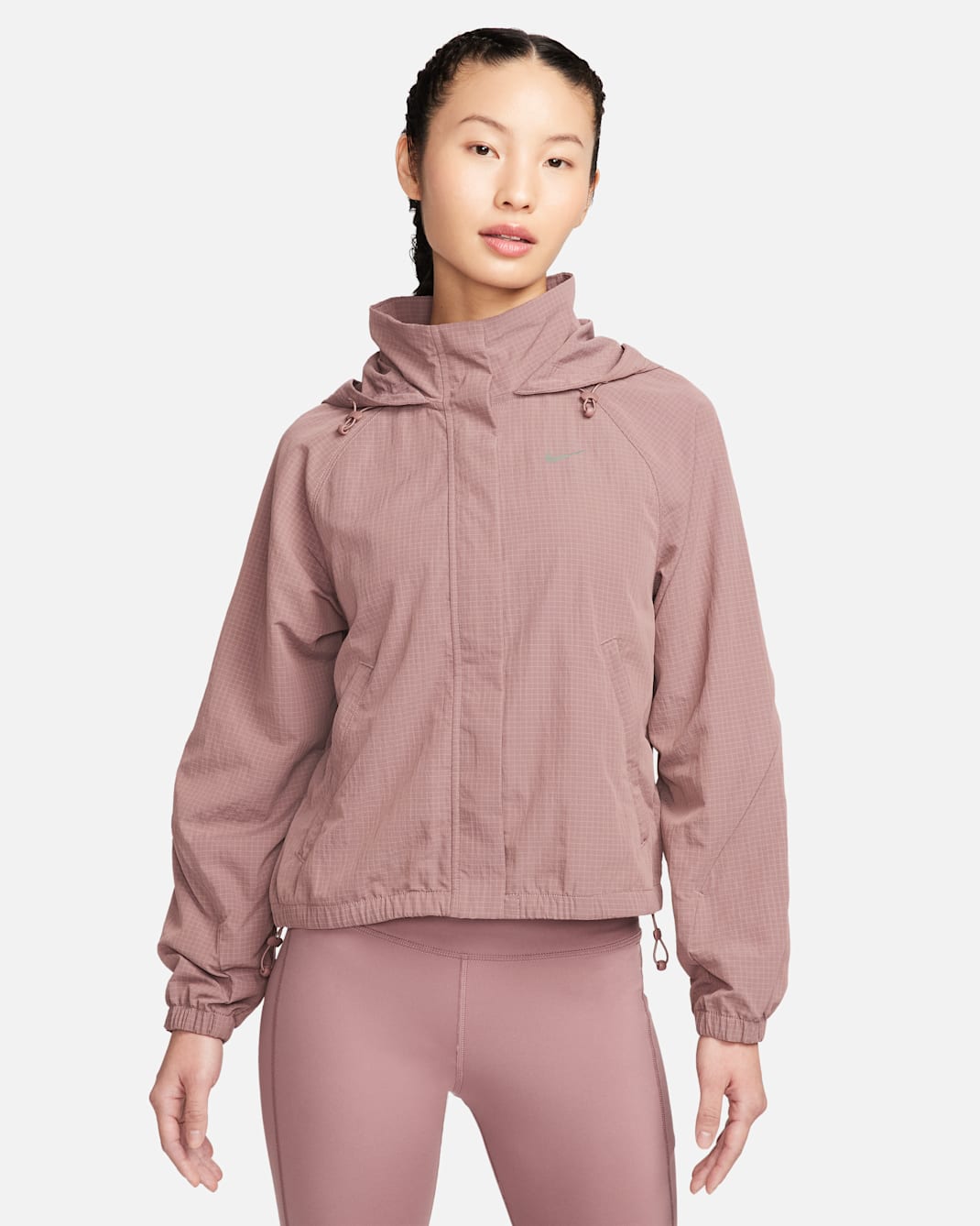Nike Running Division Women's Repel Jacket - Smokey Mauve/Black
