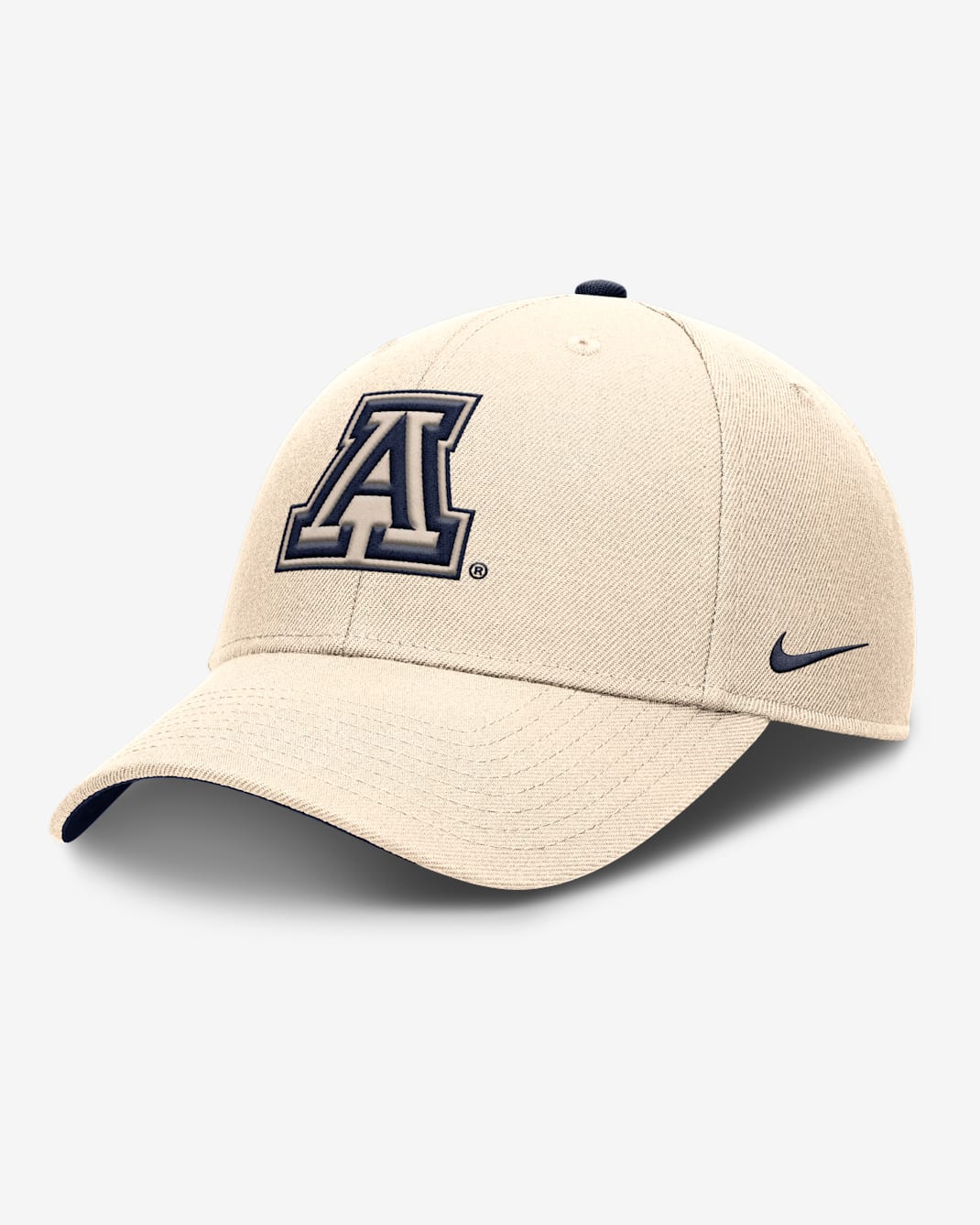 Arizona Primetime Rise Men's Nike Dri-FIT College Trucker Adjustable Hat - Natural