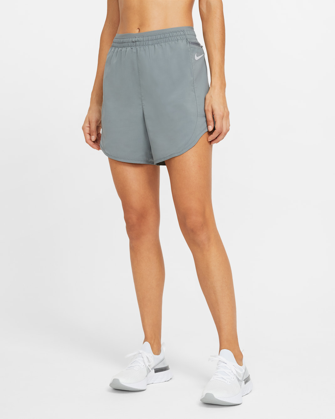 Nike Tempo Luxe Women's Running Shorts - Smoke Grey/Smoke Grey