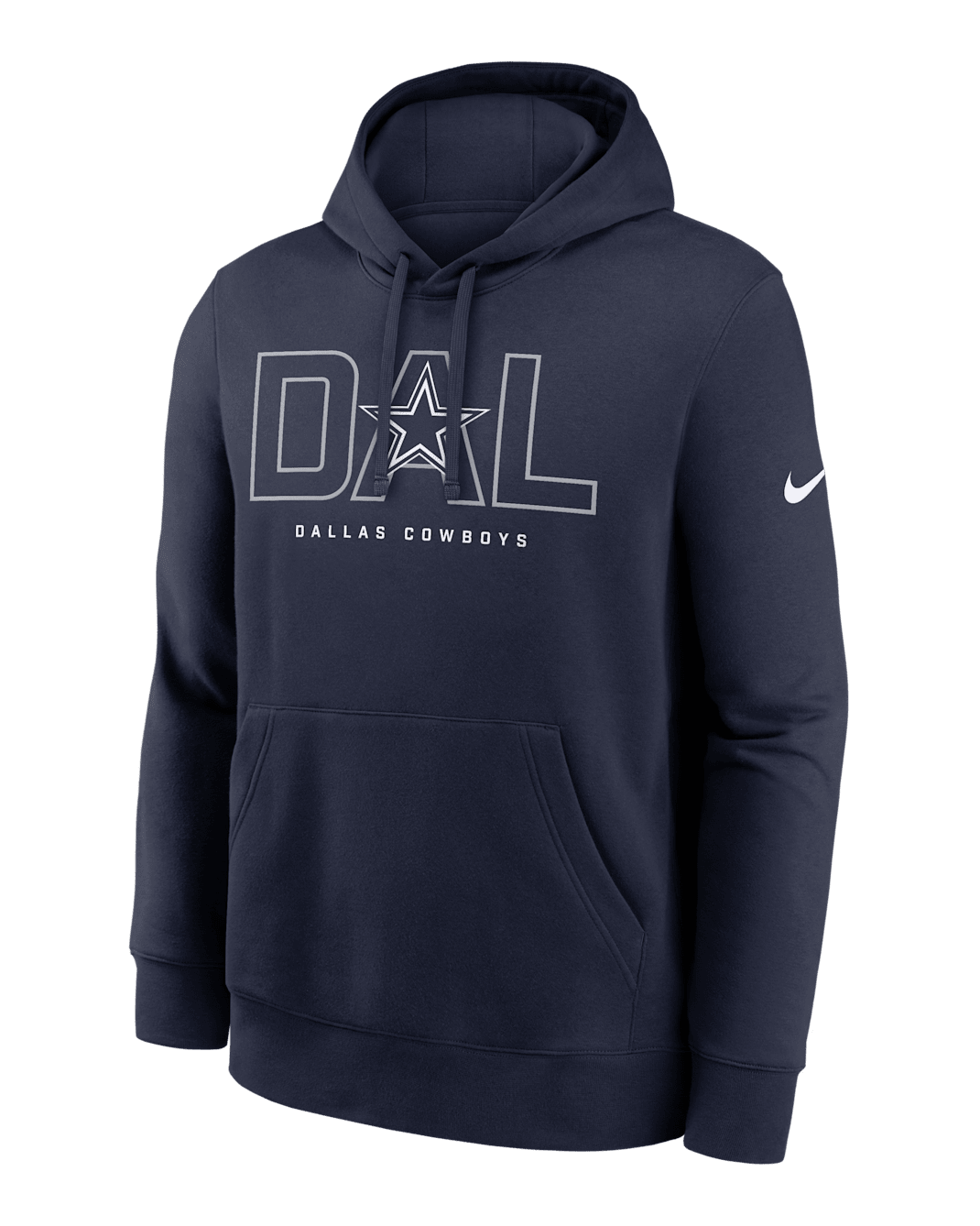 Dallas Cowboys Busted Play Club Men's Nike NFL Pullover Hoodie - Navy