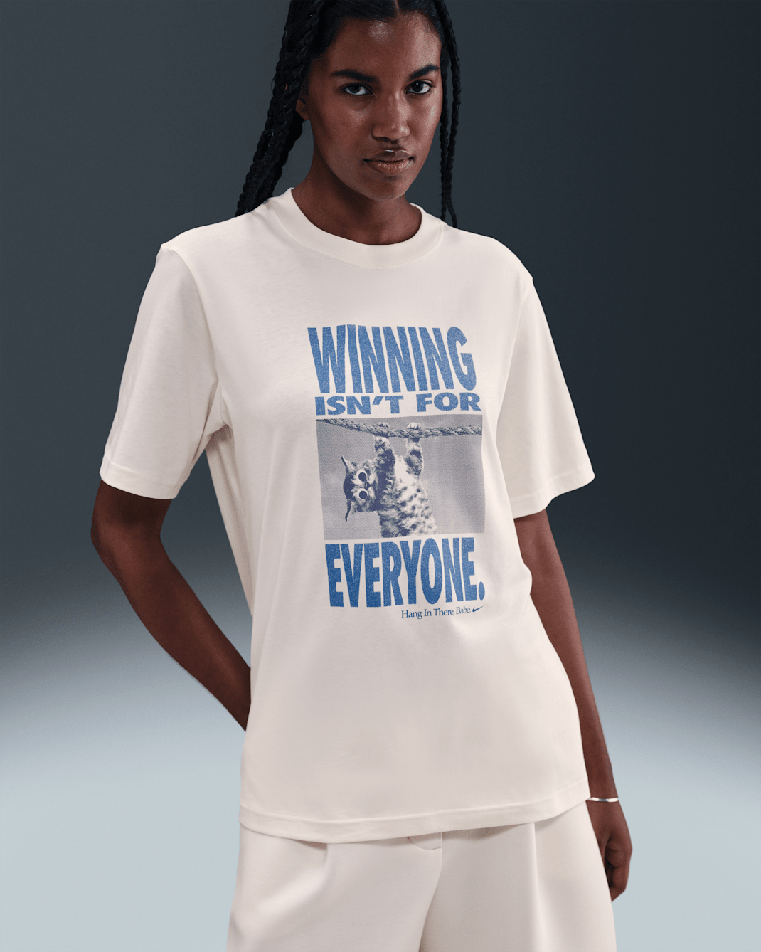 Nike Sportswear Women's Loose T-Shirt - Pale Ivory