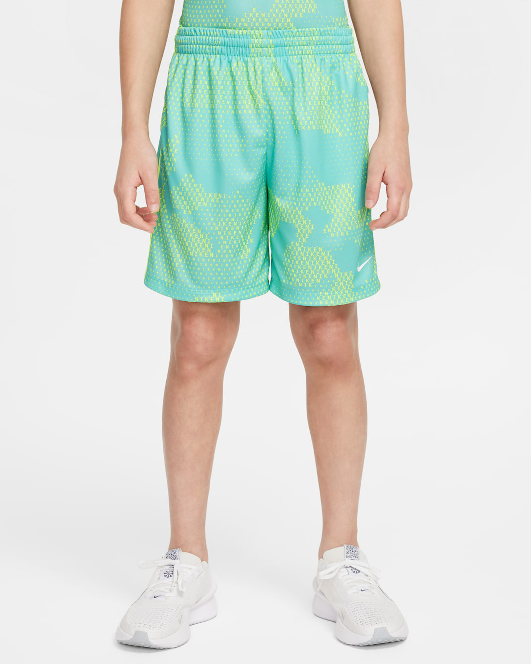 Nike Multi Older Kids' (Boys') Dri-FIT Shorts - Green Frost/Volt/White