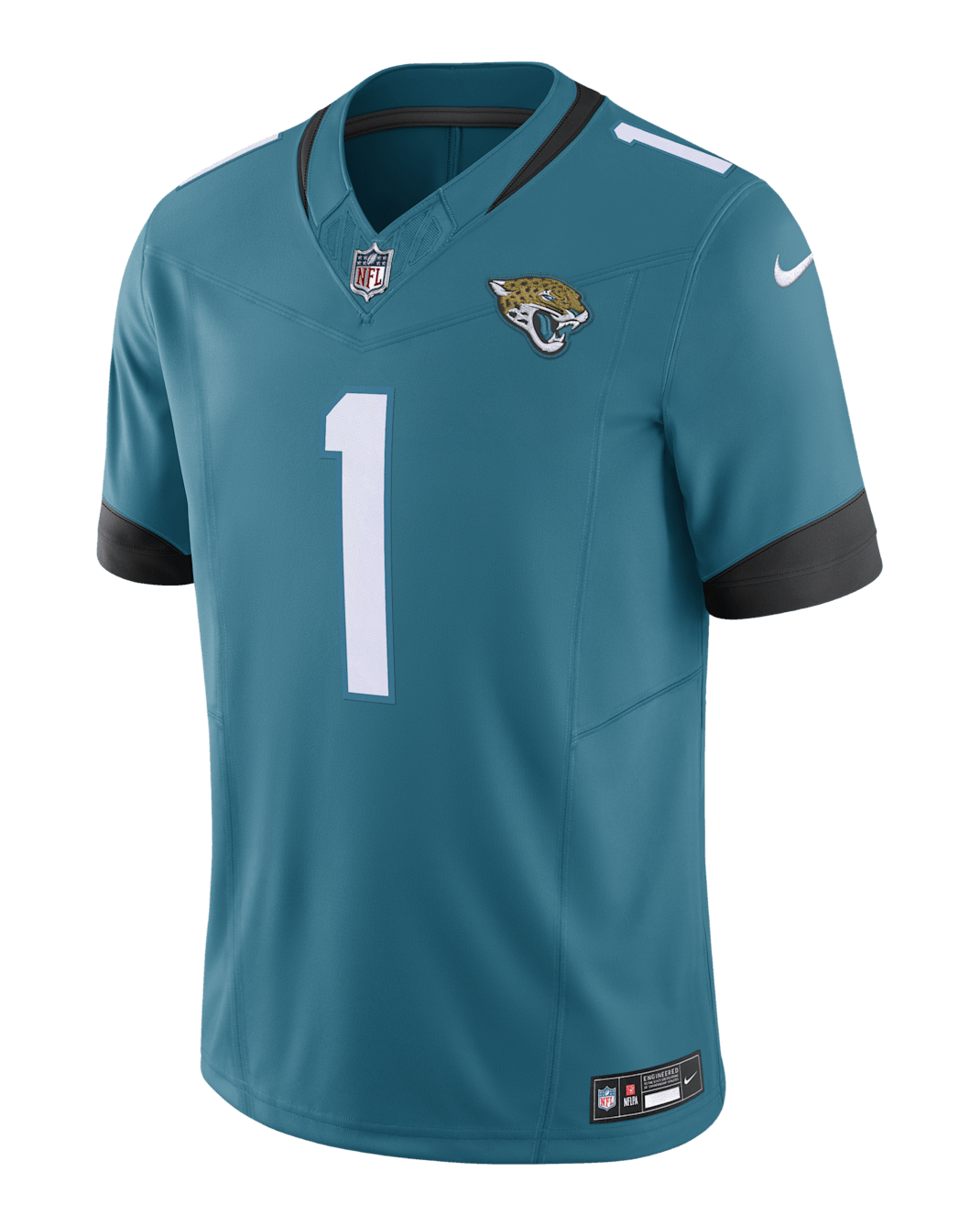 Jersey de fútbol americano Nike Dri-FIT de la NFL Limited para hombre Travis Etienne Jacksonville Jaguars - Azul verdoso