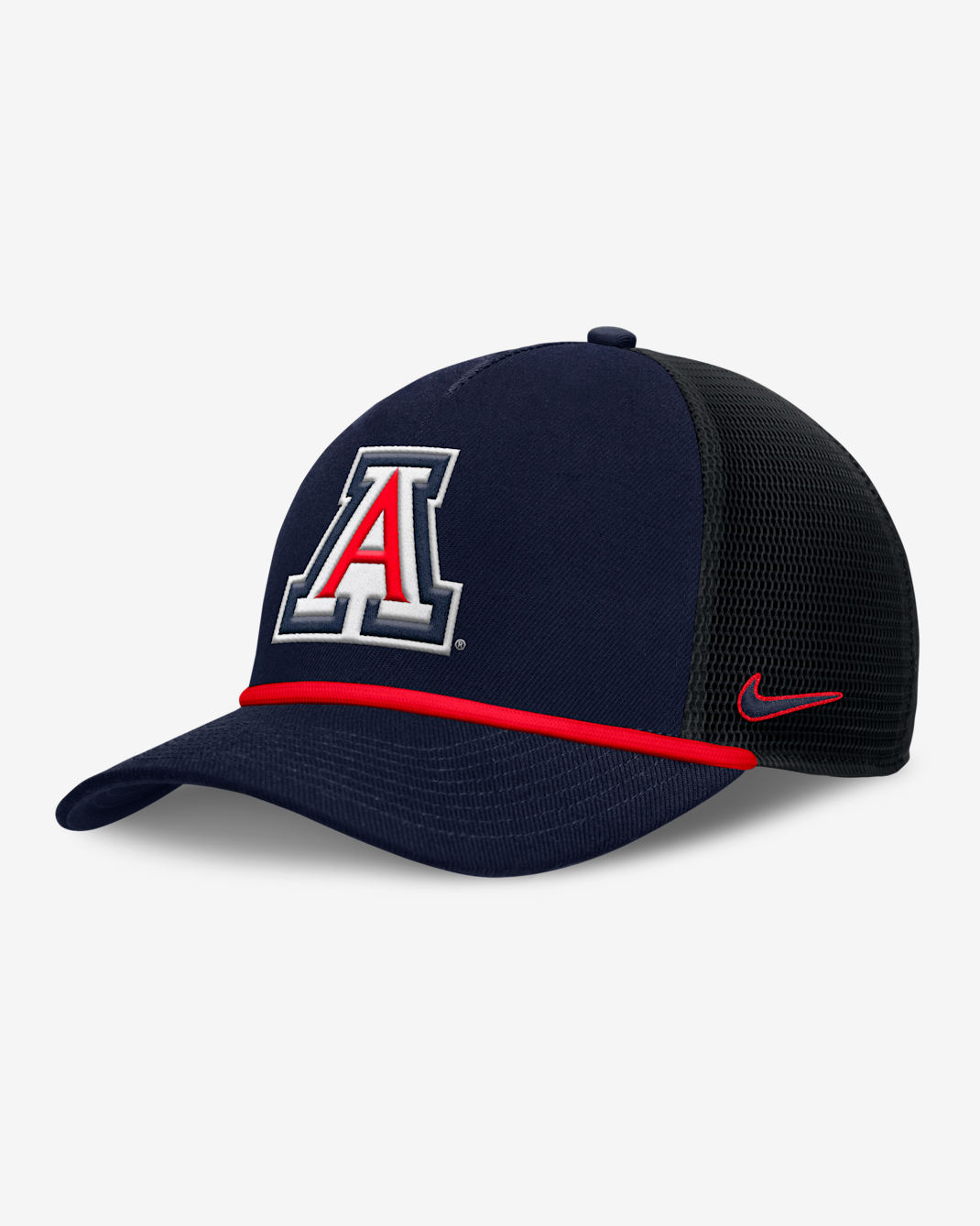Gorra de rejilla universitaria Nike ajustable para hombre Arizona Primetime Rise - Azul marino