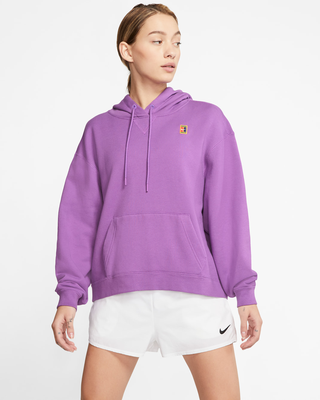 NikeCourt Women's Tennis Hoodie - Purple Nebula/Purple Nebula