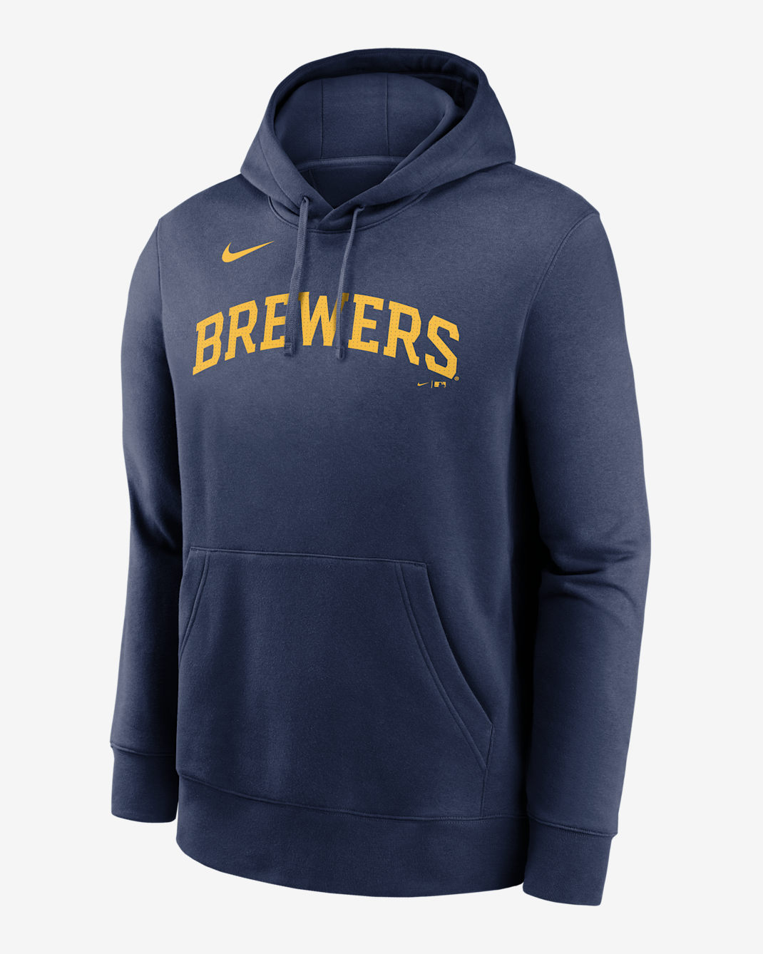 Christian Yelich Milwaukee Brewers Club Men's Nike MLB Pullover Hoodie - Blue