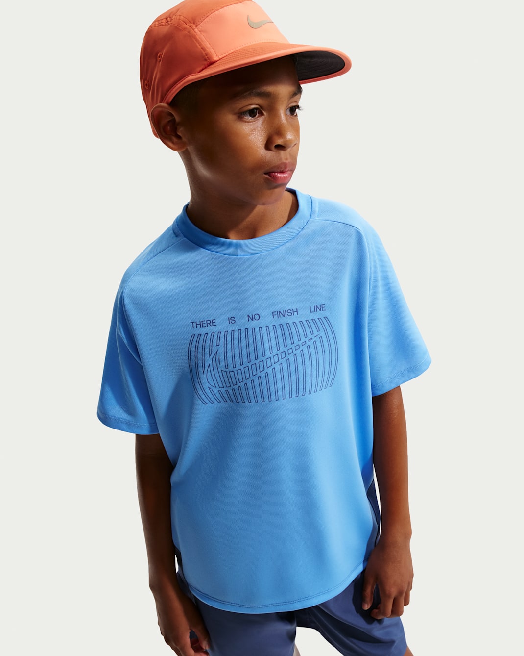 T-shirt Dri-FIT Nike Sportswear Multi – Ragazzo - University Blue/Mystic Navy/Mystic Navy