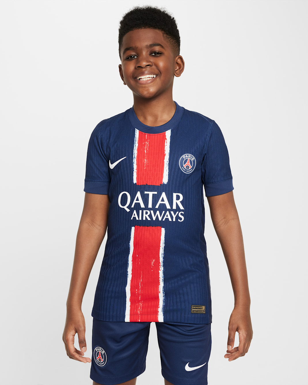 Paris Saint-Germain 2024/25 Match Home Older Kids' Nike Dri-FIT ADV Football Shirt - Midnight Navy/Midnight Navy/White