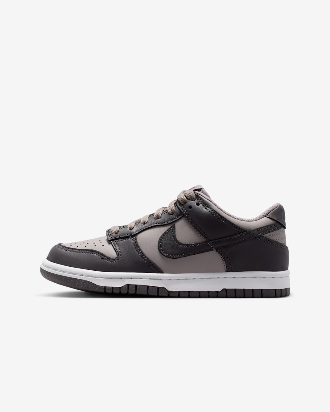Chaussure Nike Dunk Low pour ado - Vapor Mauve/Vapor Mauve/Blanc/Thunder Grey