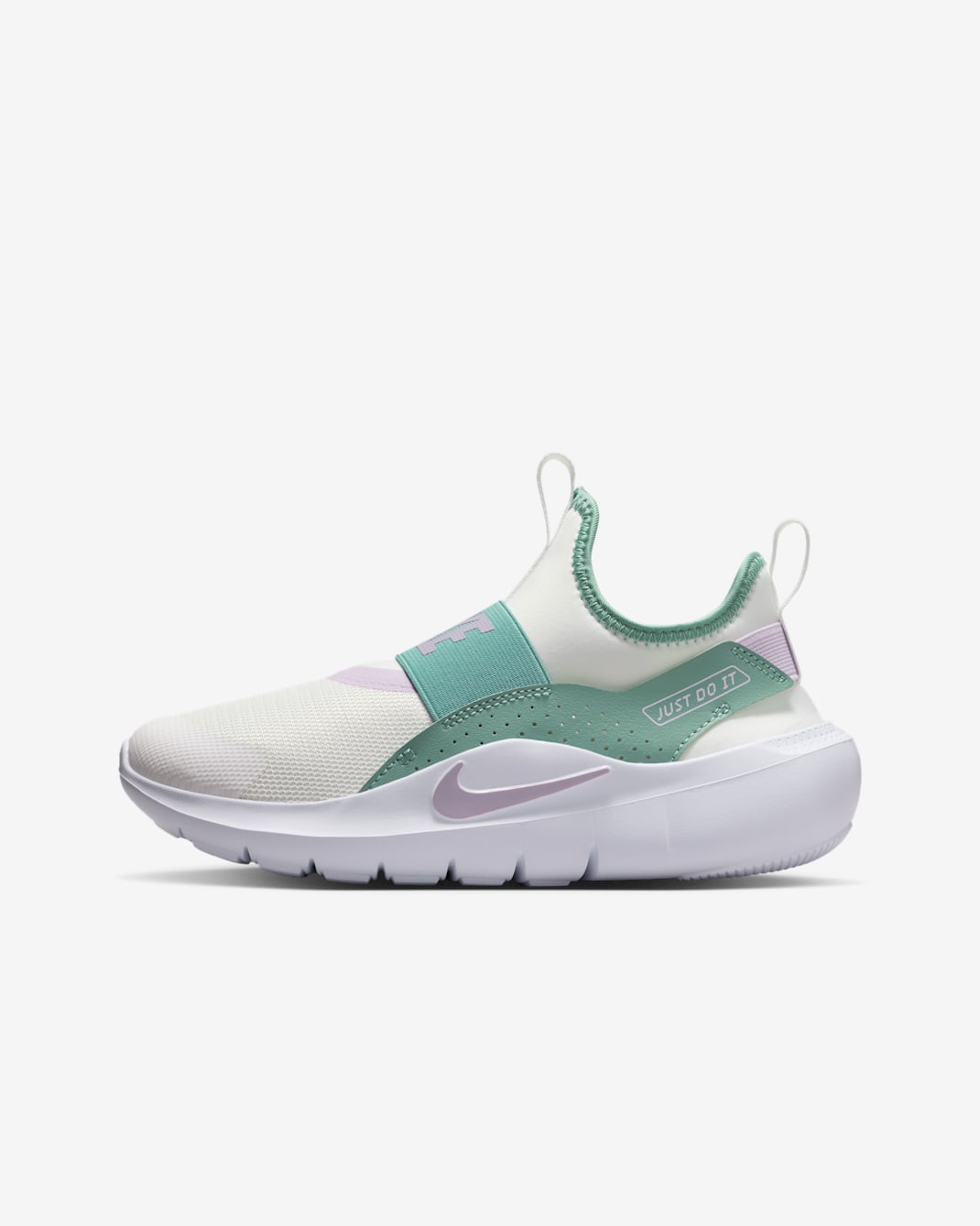 Nike Flex Runner 4 Big Kids' Running Shoes - Summit White/Cannon/Doll
