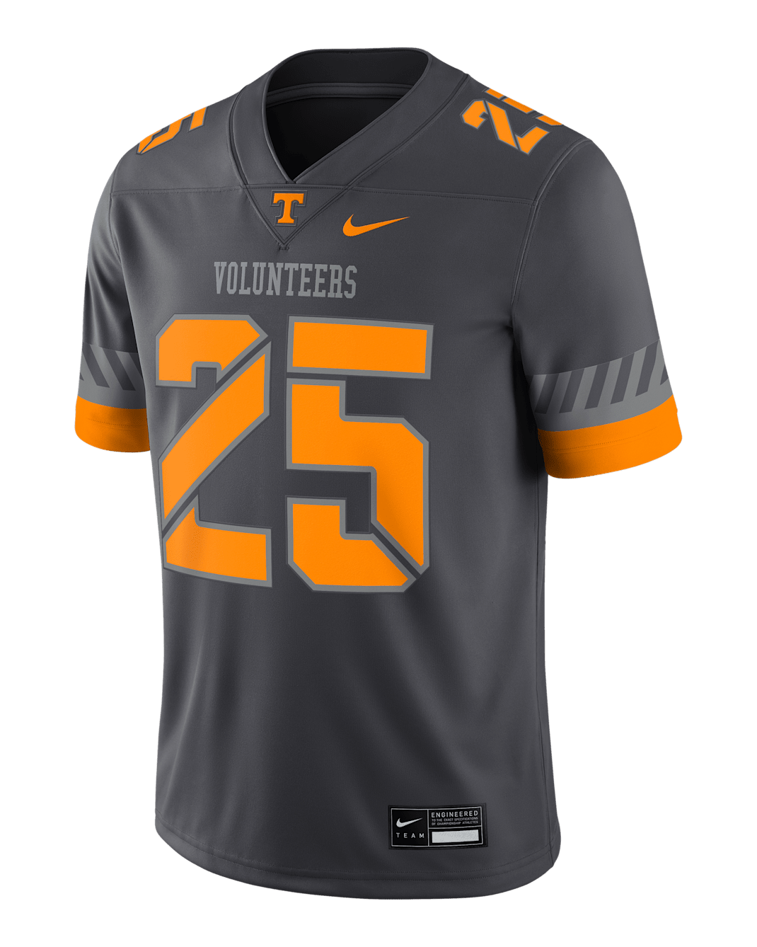 Tennessee Men’s Nike Dri-FIT College Game Jersey - Anthracite