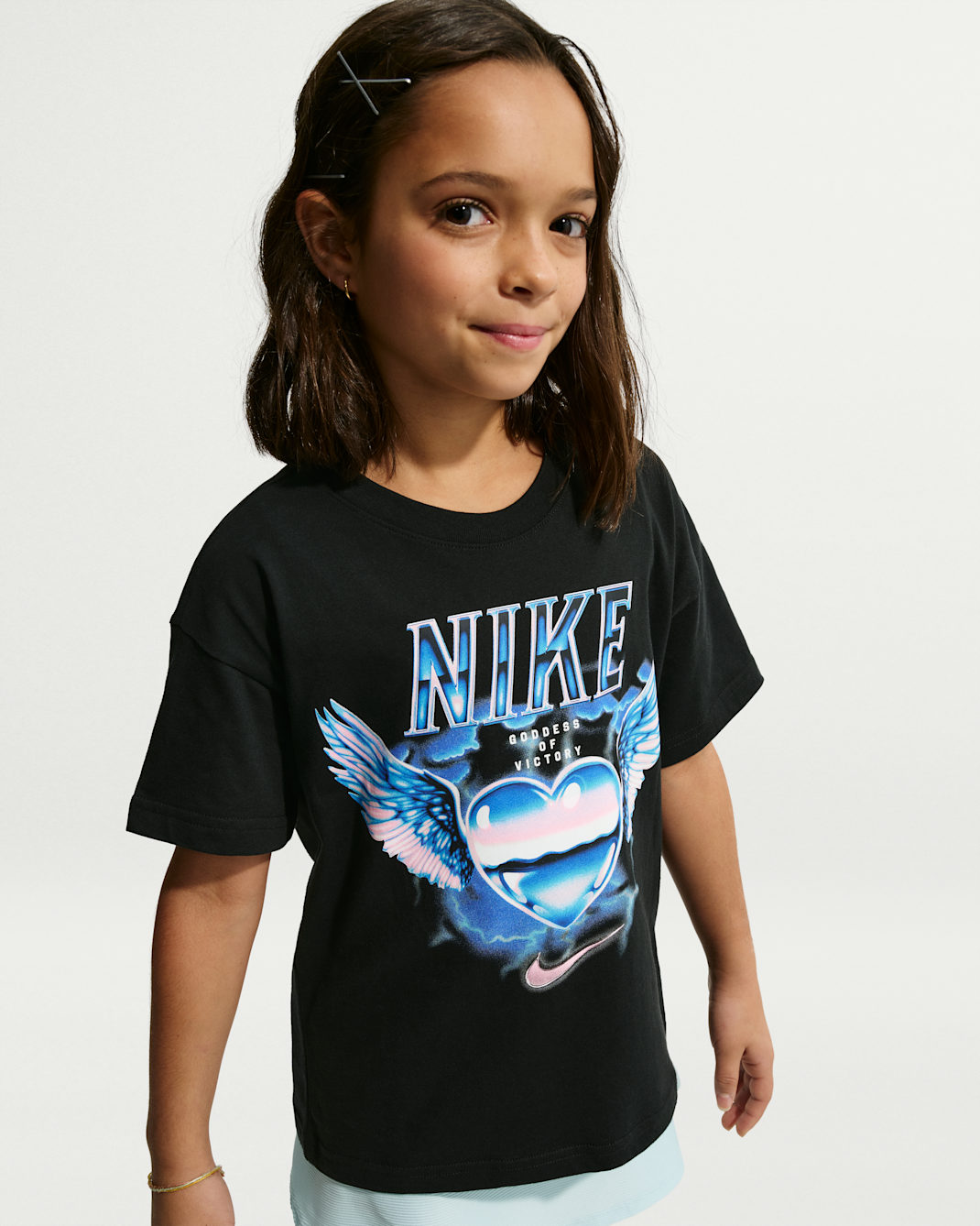 Nike Sportswear Older Kids' T-Shirt - Black