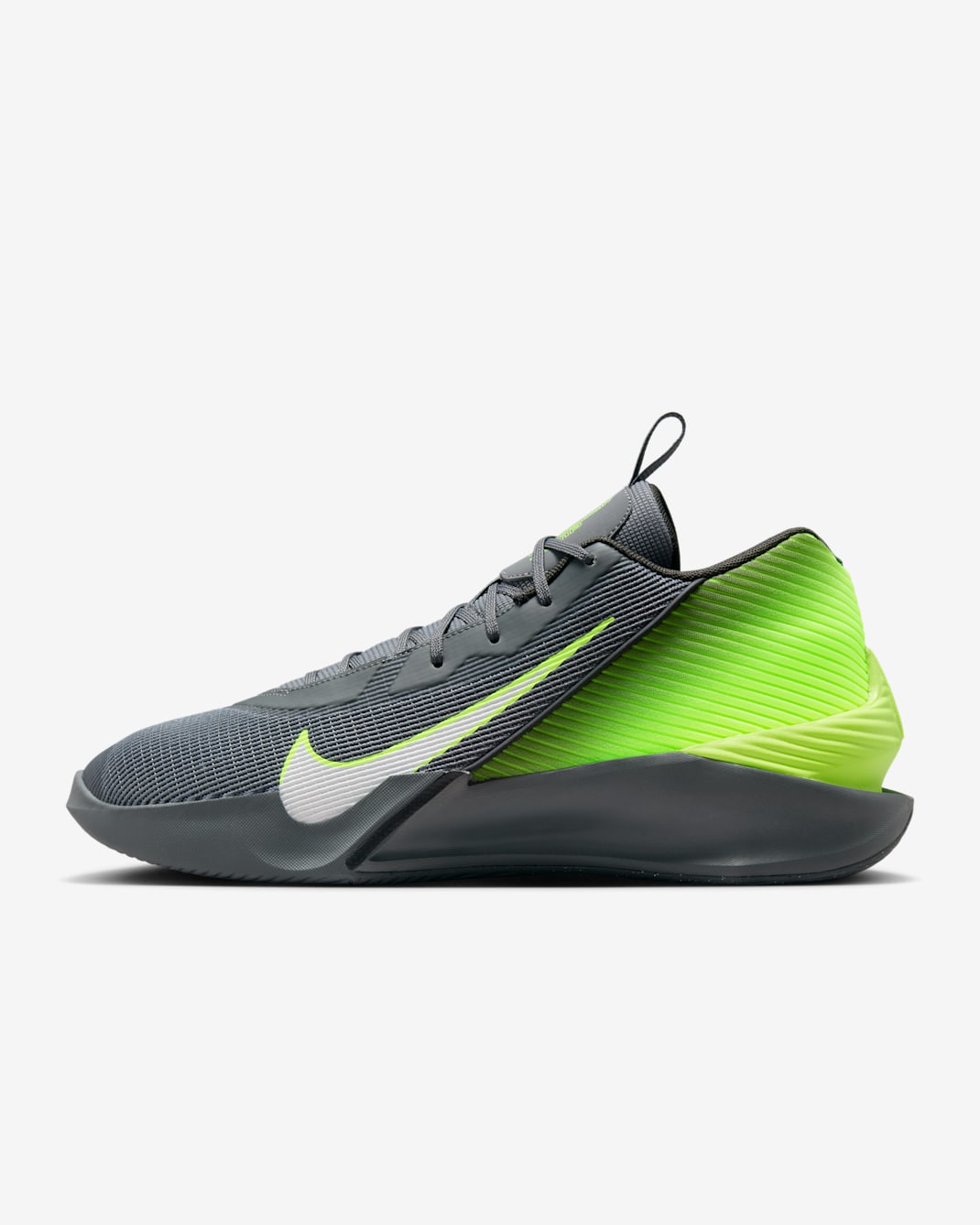 Buty do koszykówki Nike G.T. Jump Academy - Smoke Grey/Dark Smoke Grey/Volt/Biel