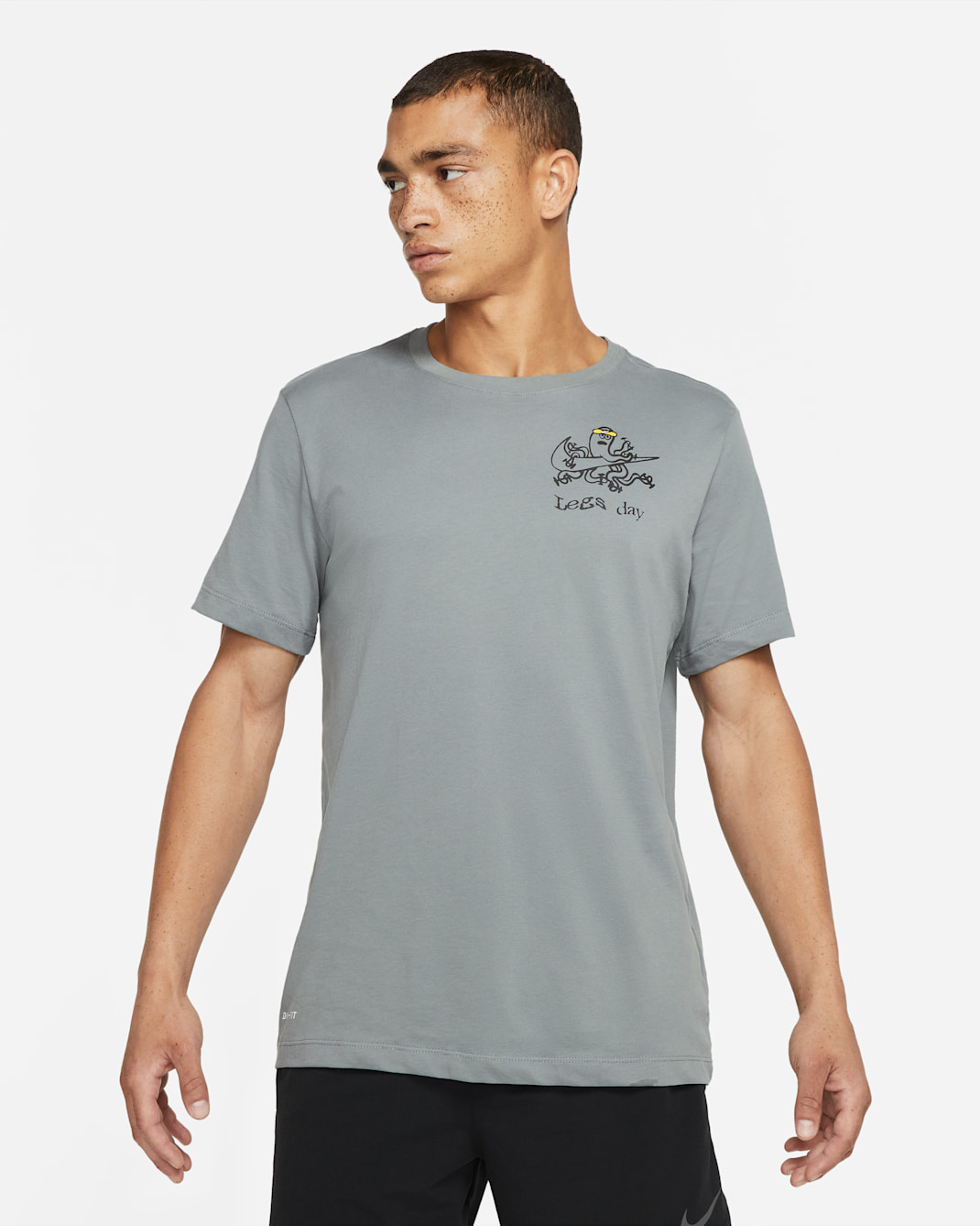 Nike Dri-FIT Men's Training T-Shirt - Smoke Grey