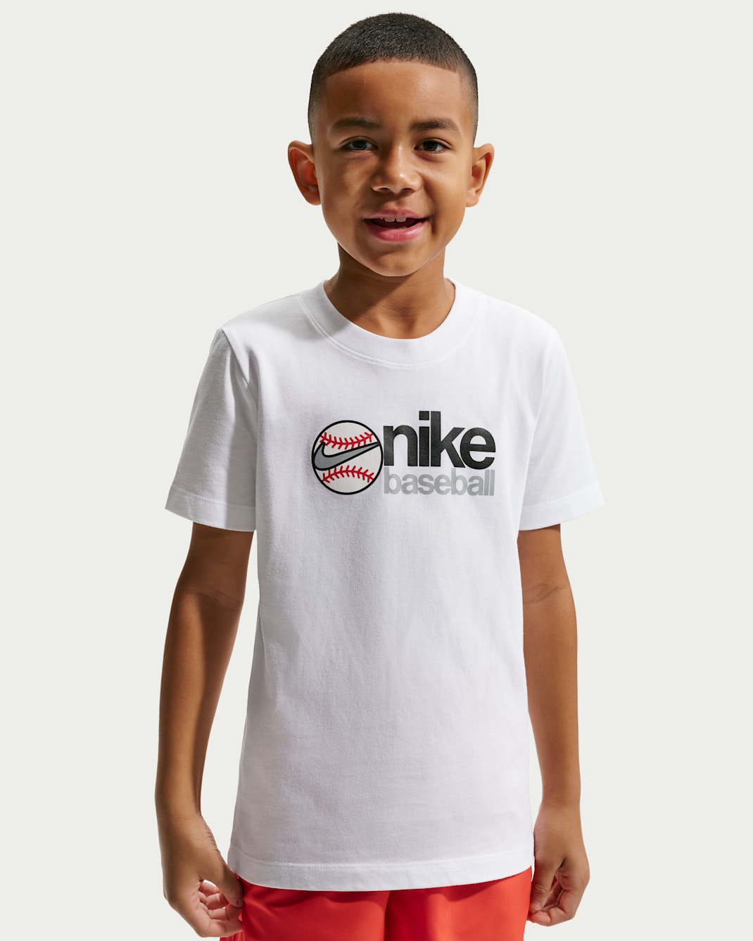 Nike Big Kids' Baseball T-Shirt - White