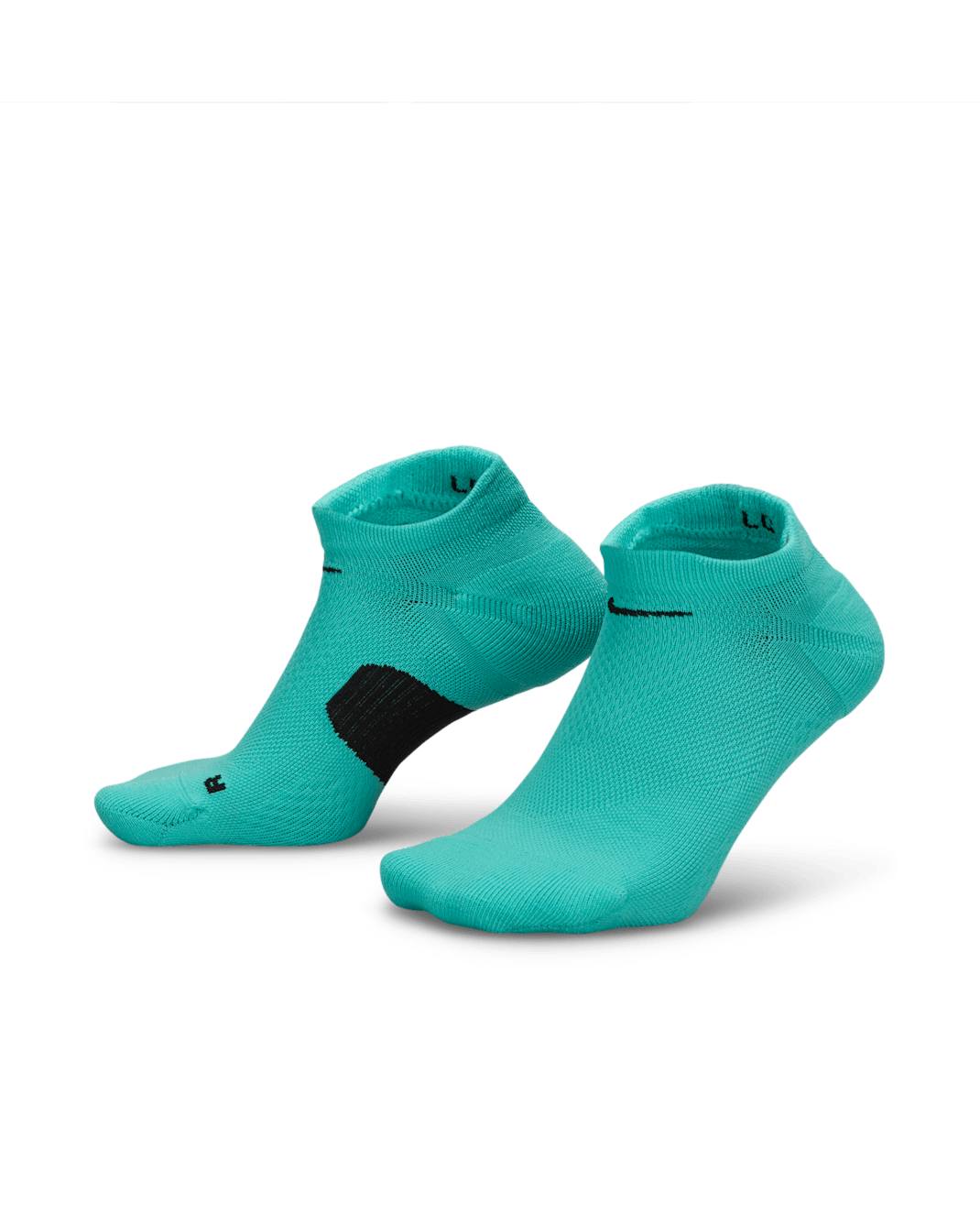 Nike Running Midweight Mitjons invisibles (1 parell) - Washed Teal/Negre/Negre
