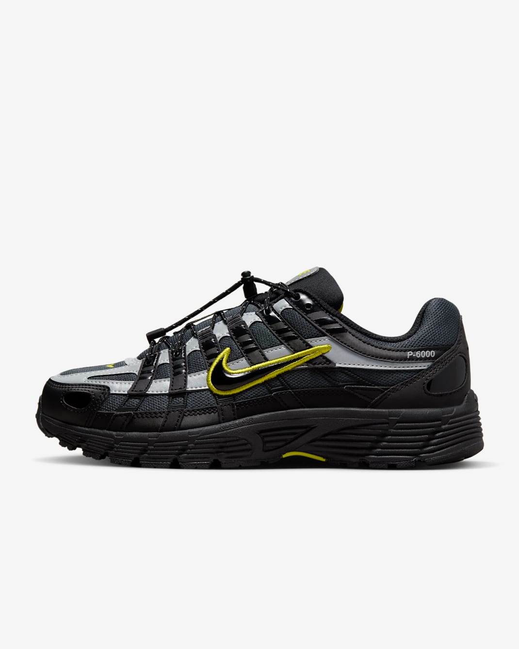 Nike P-6000 Women's Shoes - Anthracite/High Voltage/Metallic Silver/Black