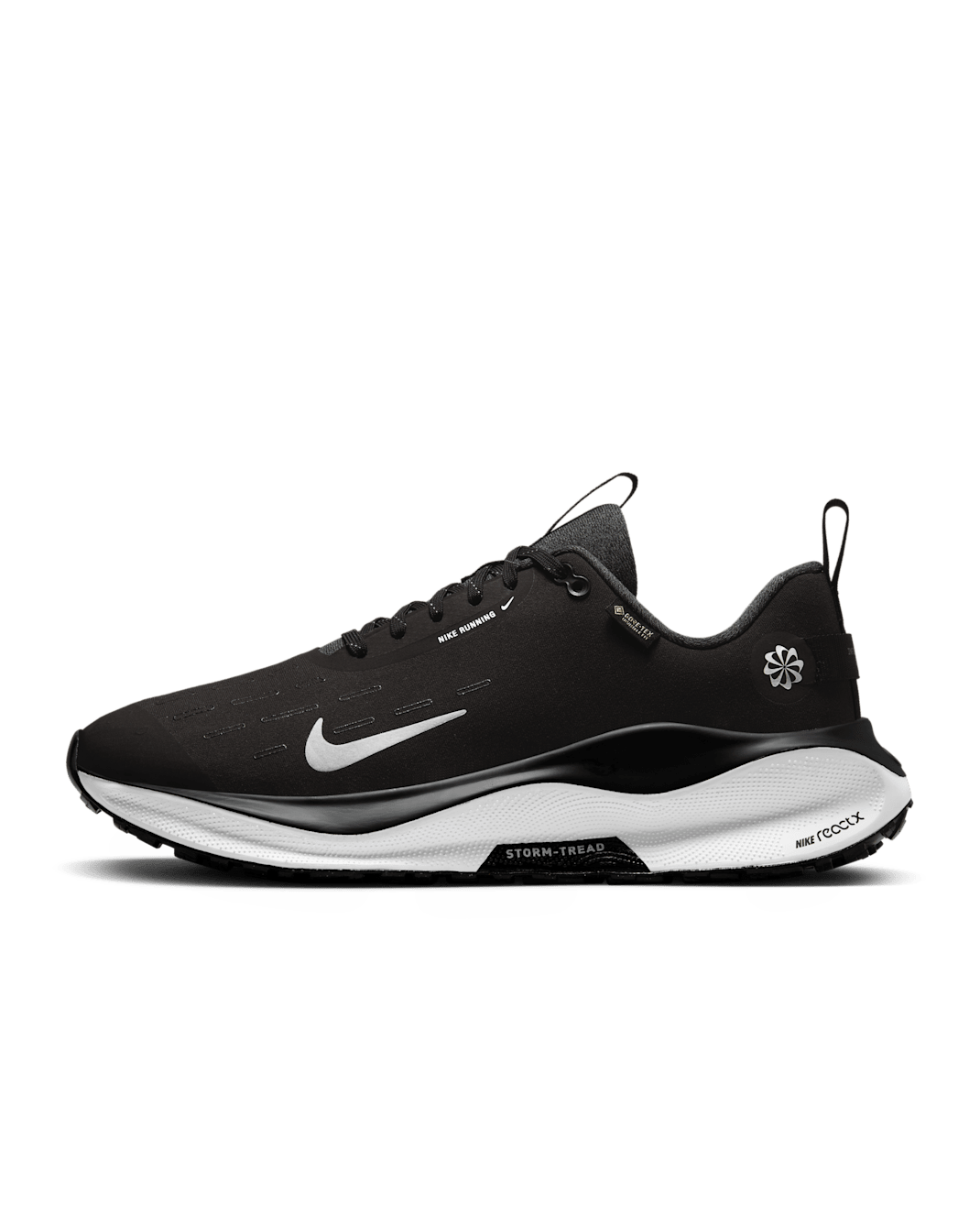 Nike InfinityRN 4 GORE-TEX Men's Waterproof Road Running Shoes - Black/Anthracite/Volt/White