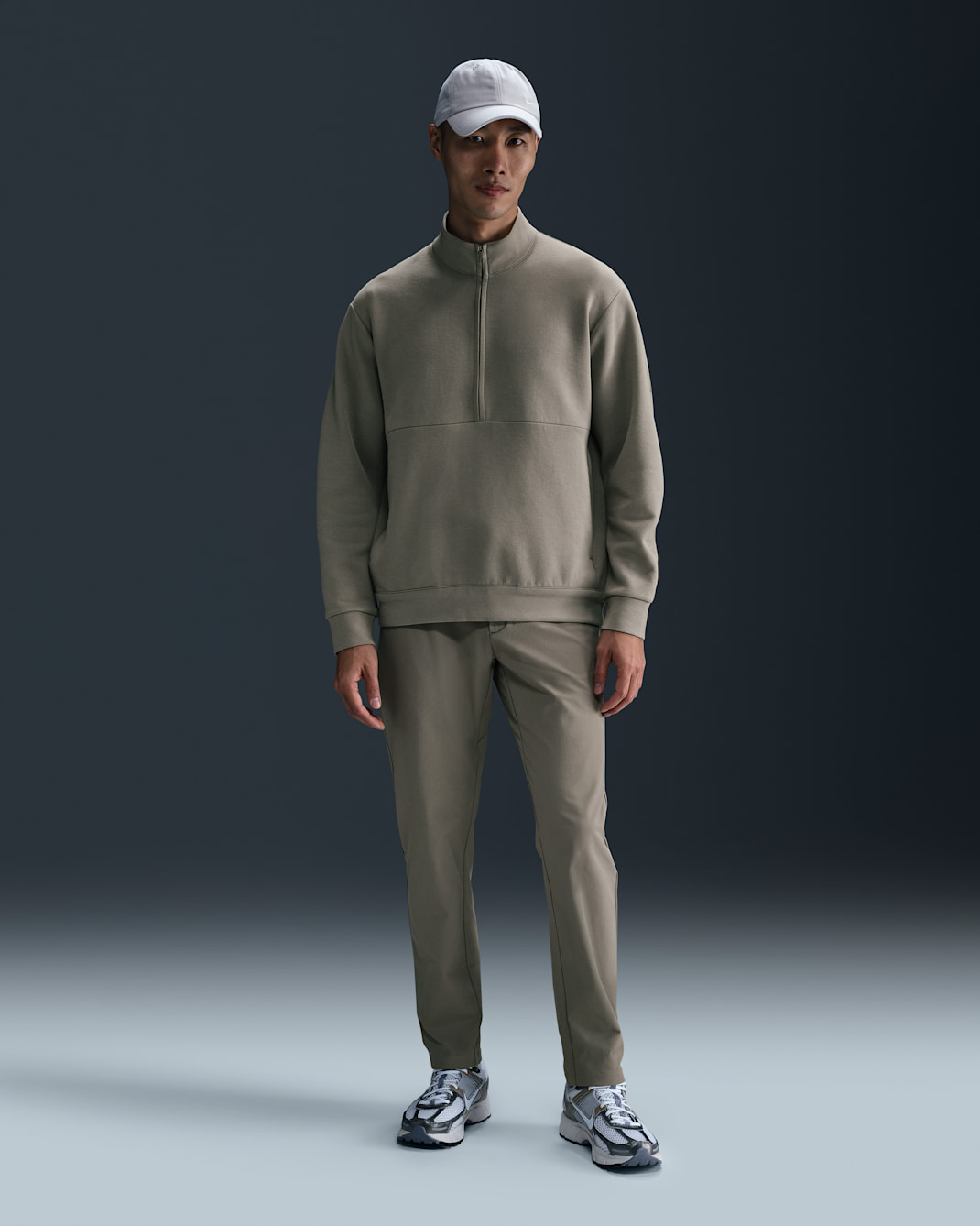 ナイキ 24.7 パーフェクトストレッチ メンズ Dri-FIT 5ポケット スリムフィット パンツ - ライトアーミー/ブラック/スチールグリーン